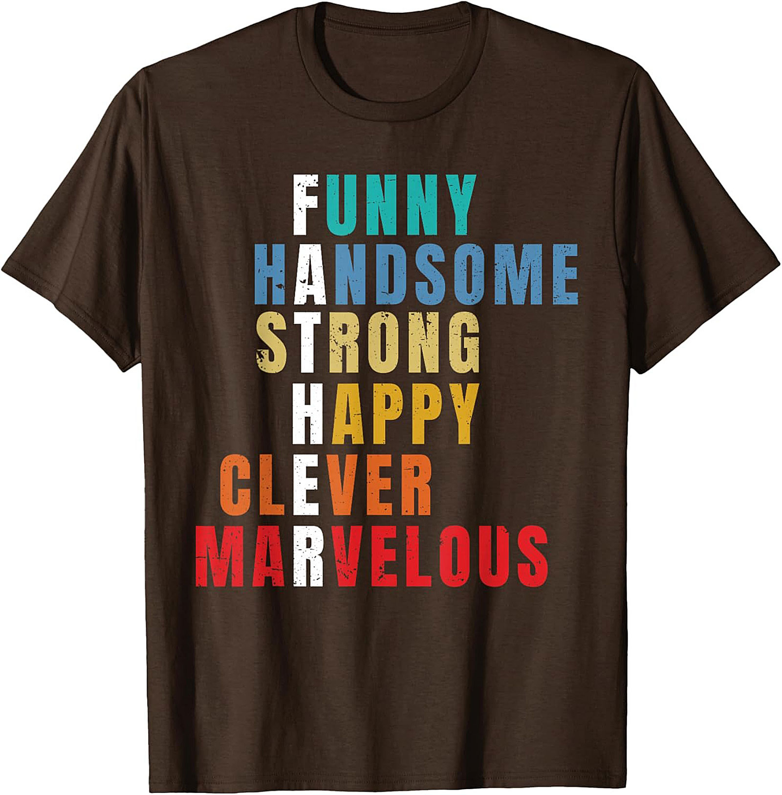 Funny Dad Attributes T-shirt  Best Father's Day Gift Idea