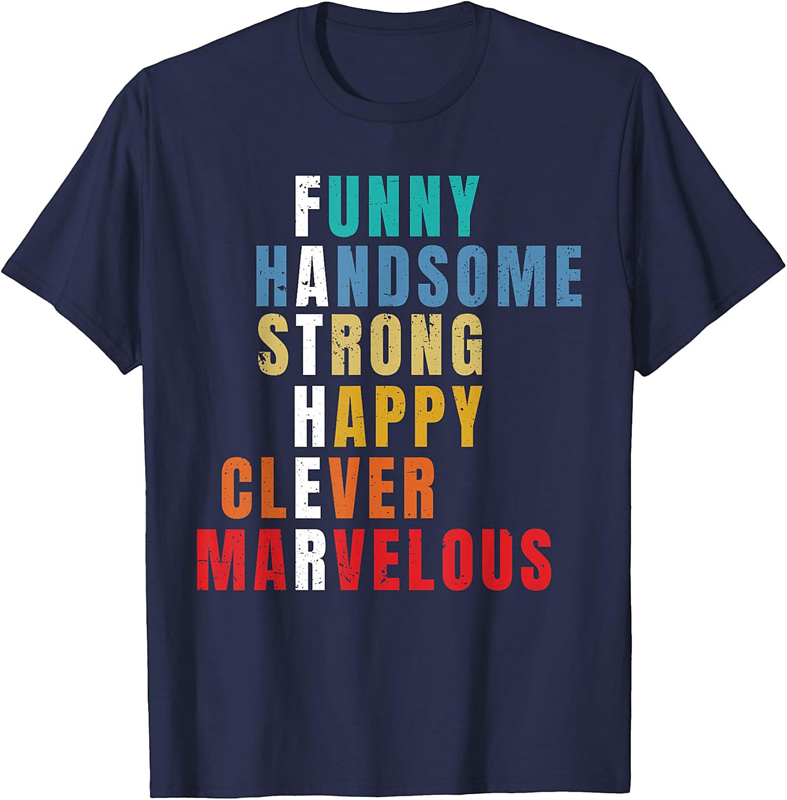 Funny Dad Attributes T-shirt  Best Father's Day Gift Idea
