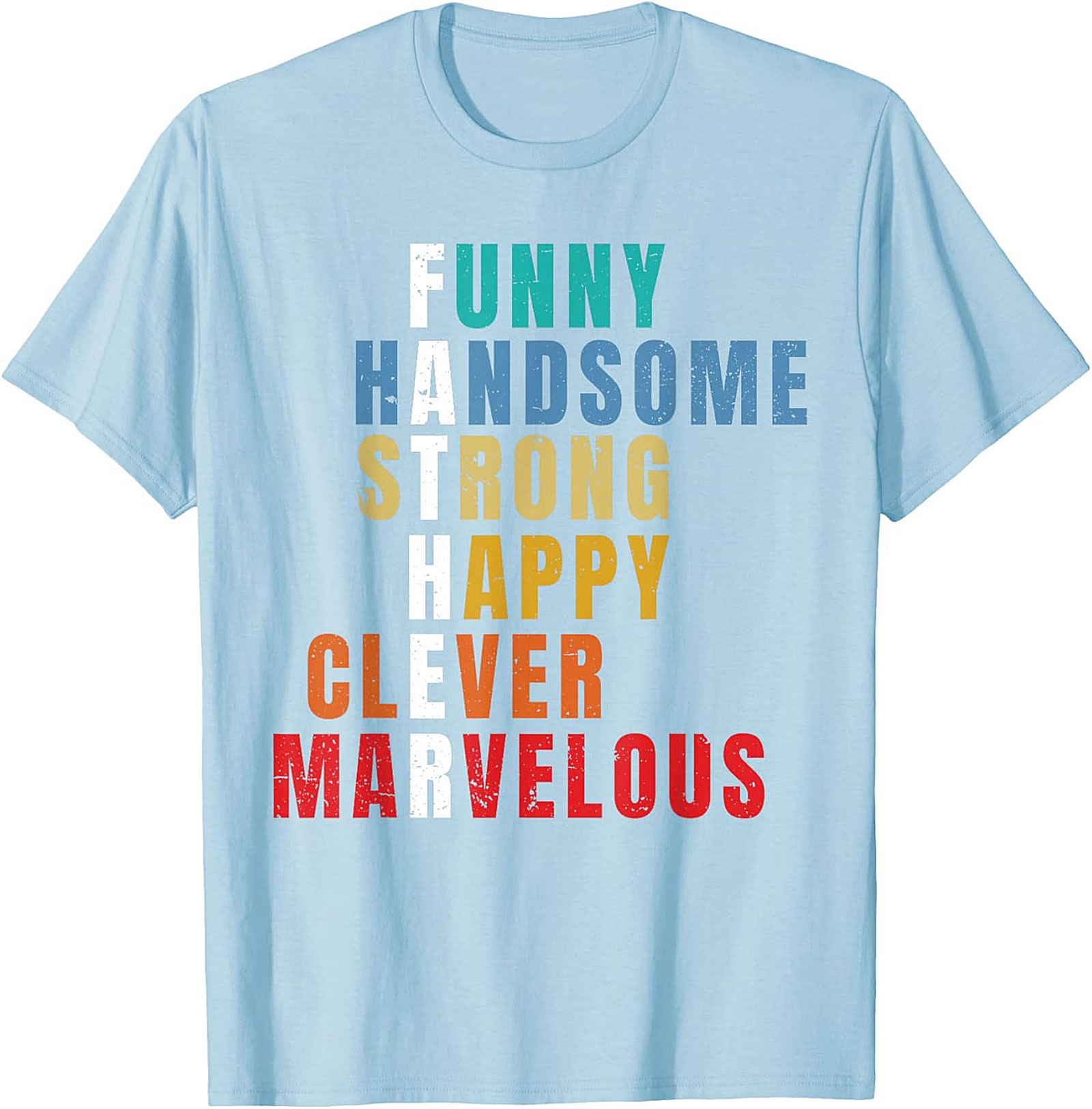 Funny Dad Attributes T-shirt  Best Father's Day Gift Idea