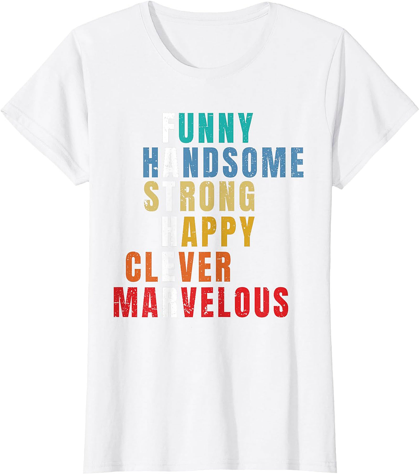 Funny Dad Attributes T-shirt  Best Father's Day Gift Idea