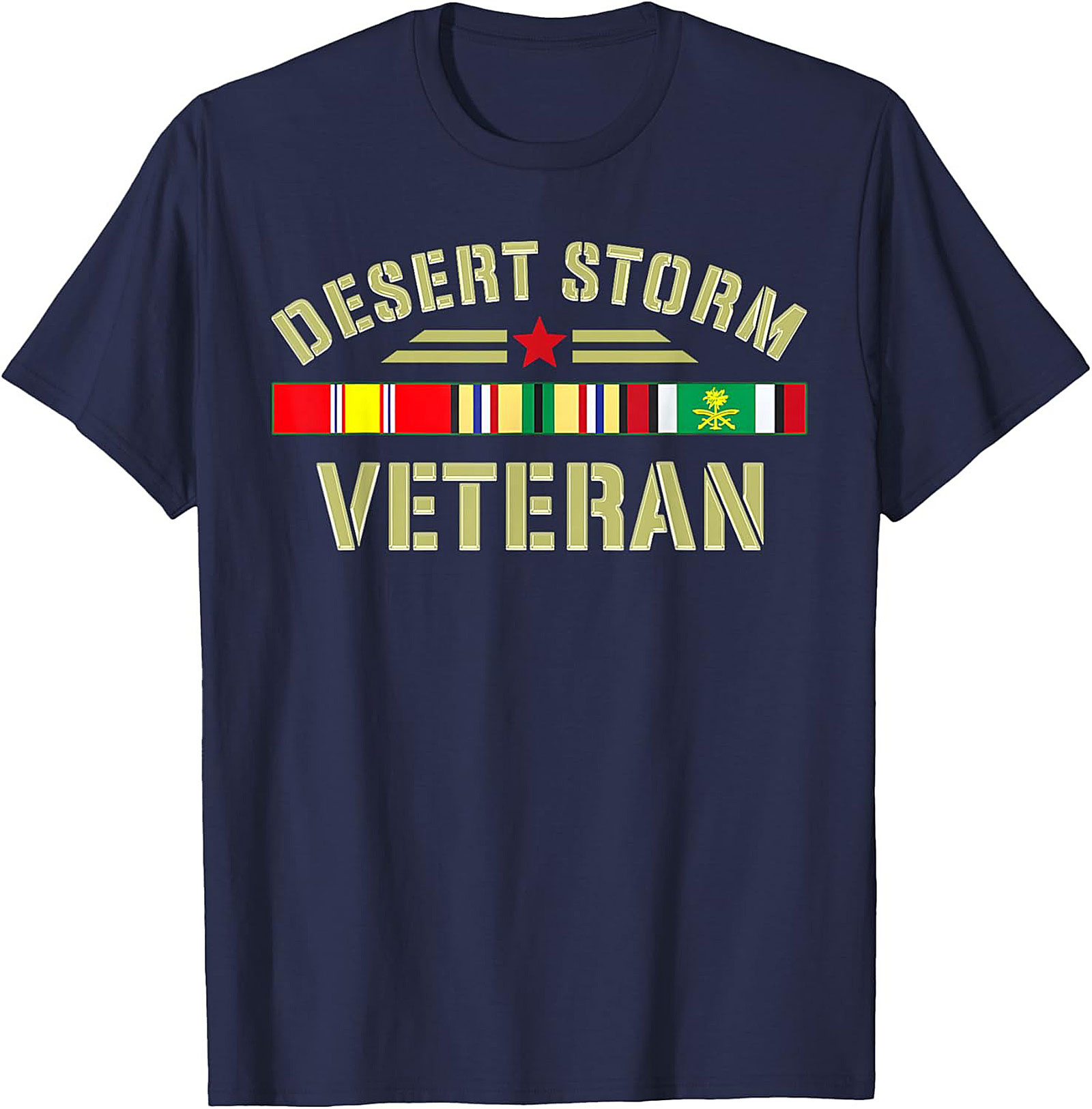 Desert Storm Veteran T-Shirt | Gulf War Military Graphic Tee