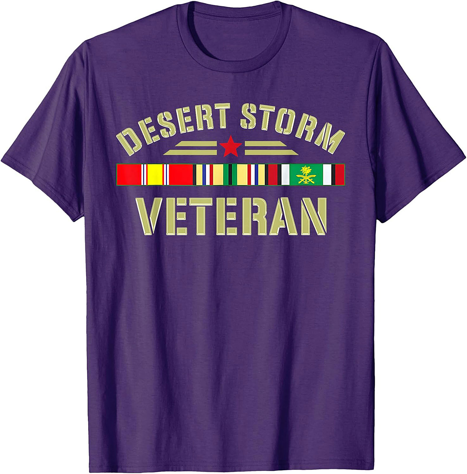 Desert Storm Veteran T-Shirt | Gulf War Military Graphic Tee