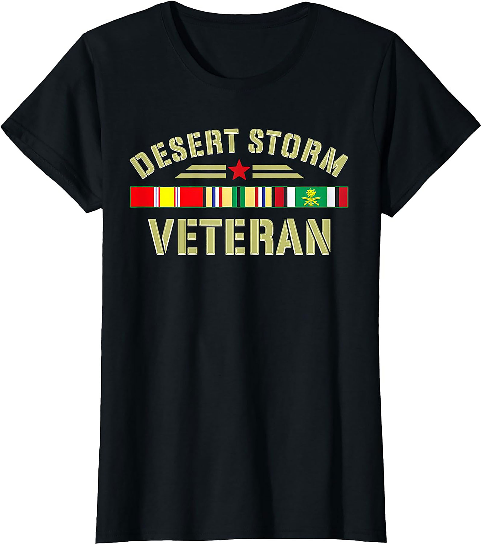 Desert Storm Veteran T-Shirt | Gulf War Military Graphic Tee