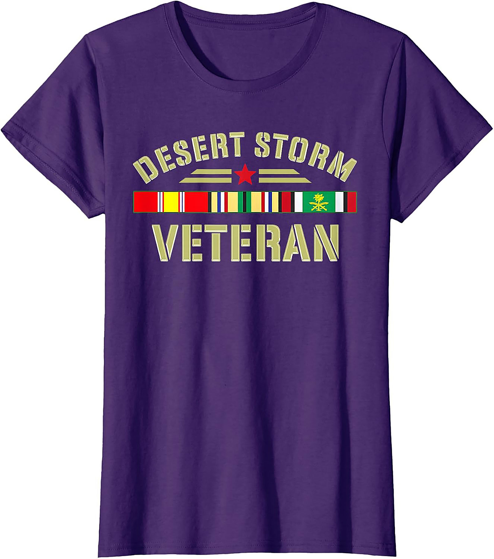 Desert Storm Veteran T-Shirt | Gulf War Military Graphic Tee
