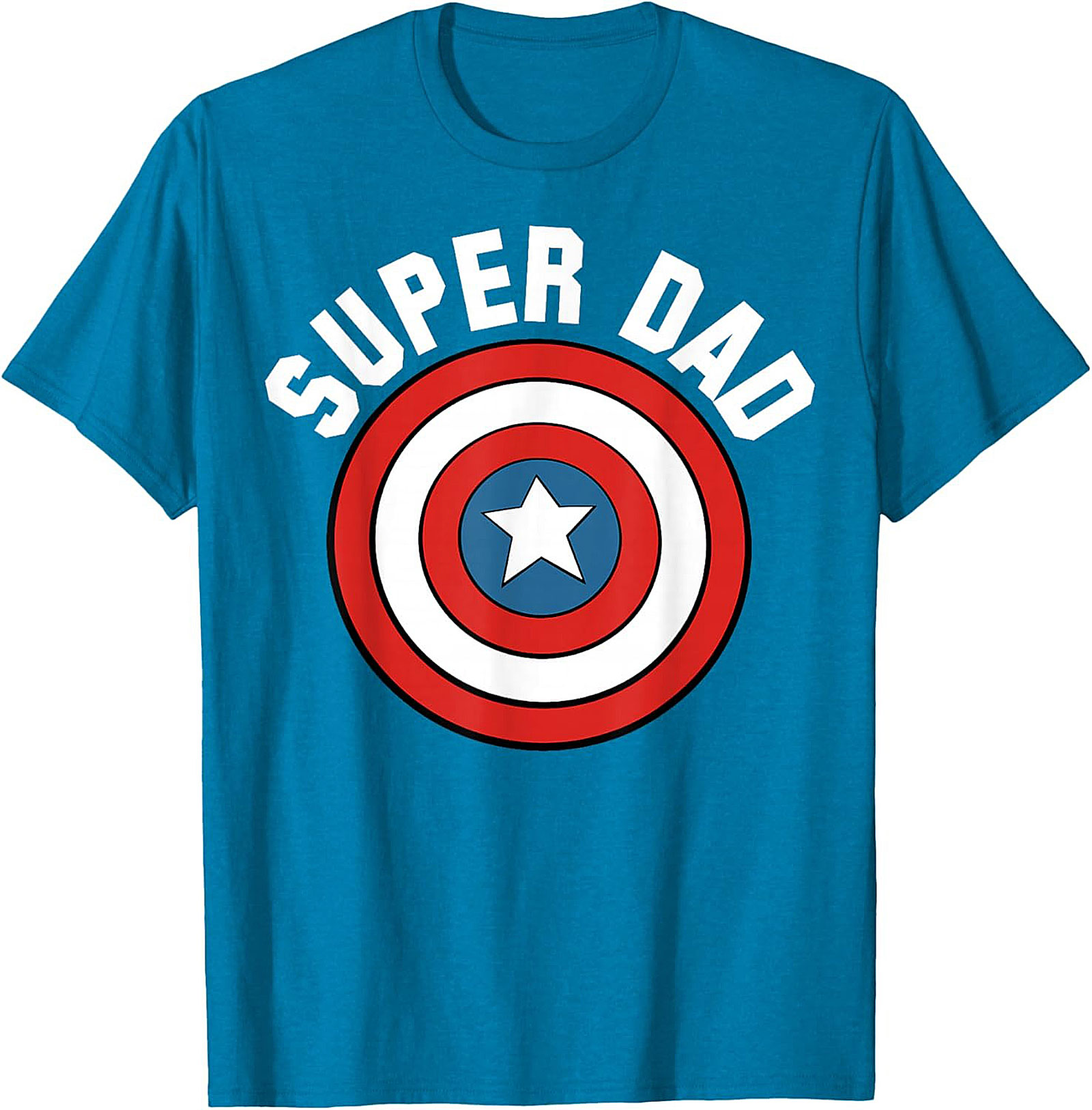 Super Dad Superhero Graphic Tee Fathers Day Gift