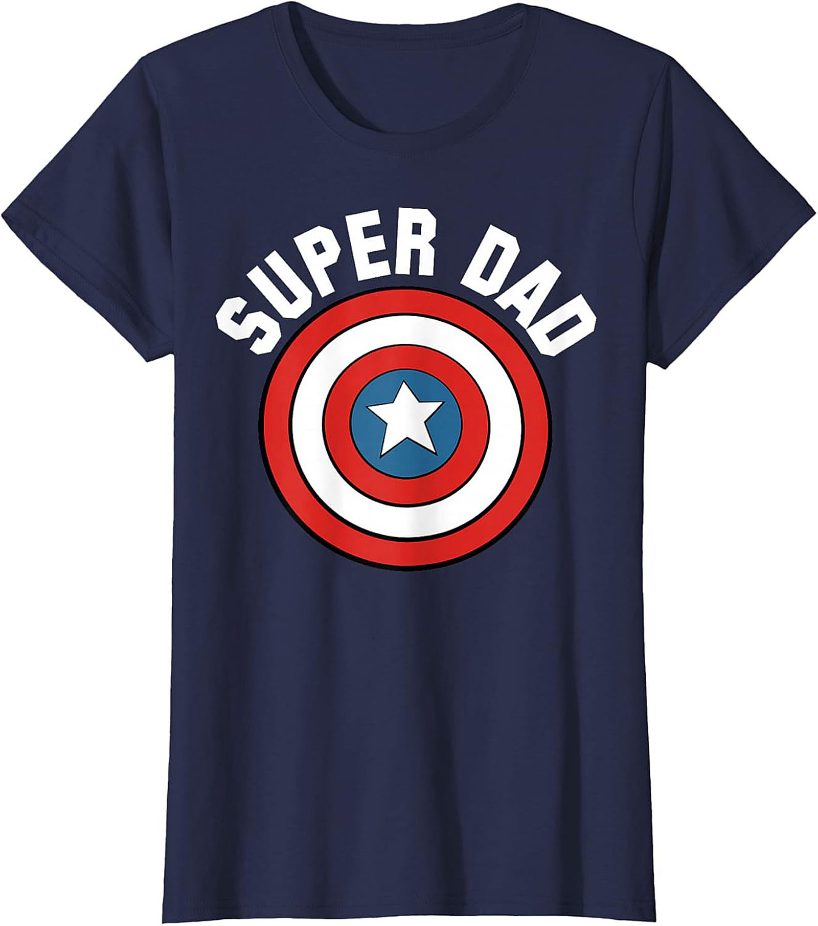 Super Dad Superhero Graphic Tee Fathers Day Gift