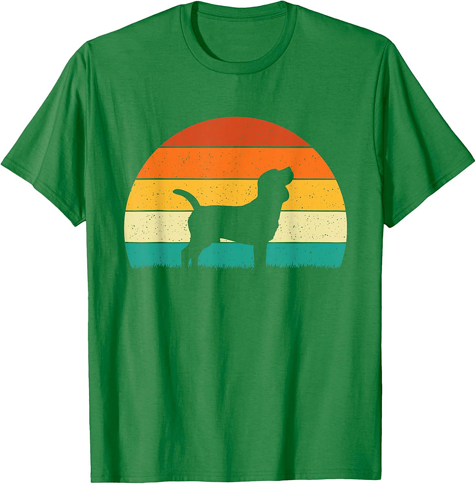 Vintage Beagle Sunset Graphic Tee | Retro Dog Lover Unisex Shirt