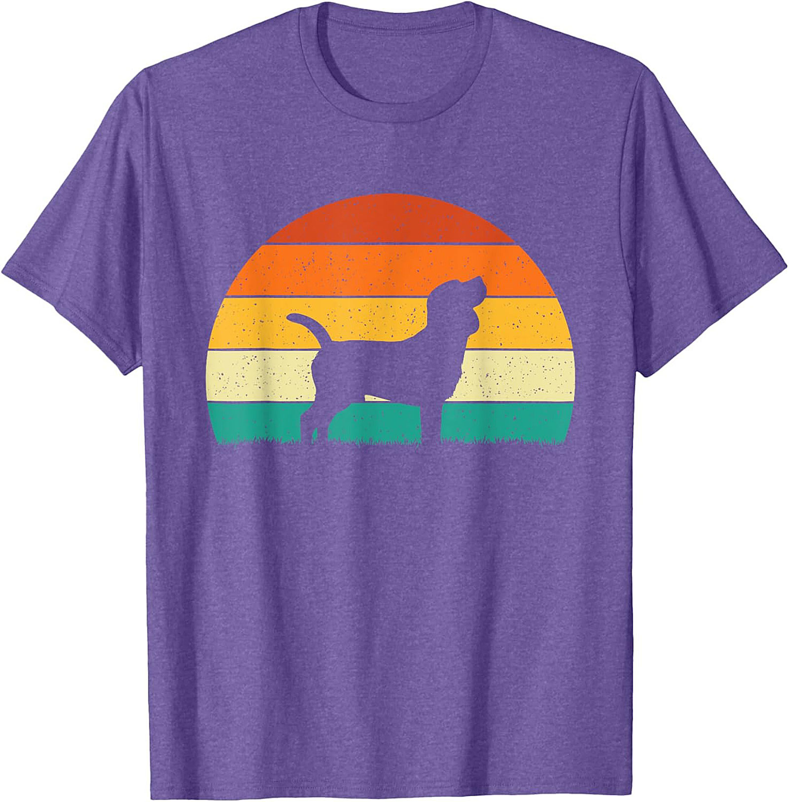 Vintage Beagle Sunset Graphic Tee | Retro Dog Lover Unisex Shirt