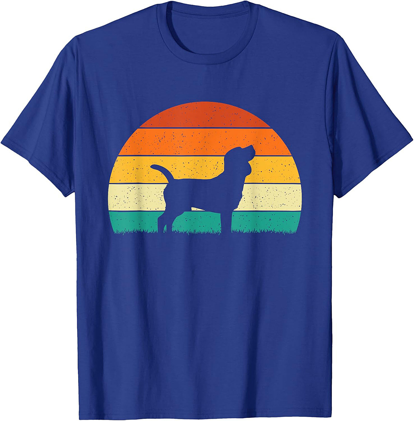 Vintage Beagle Sunset Graphic Tee | Retro Dog Lover Unisex Shirt
