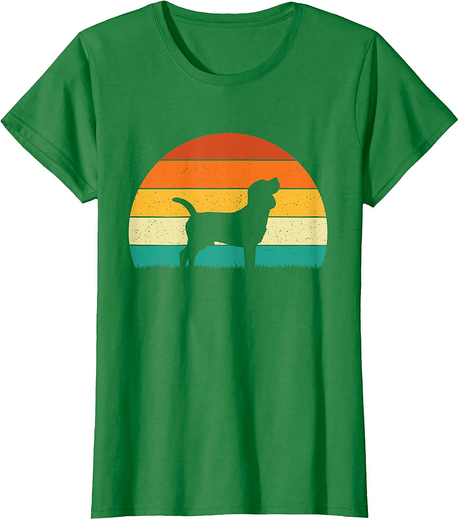 Vintage Beagle Sunset Graphic Tee | Retro Dog Lover Unisex Shirt