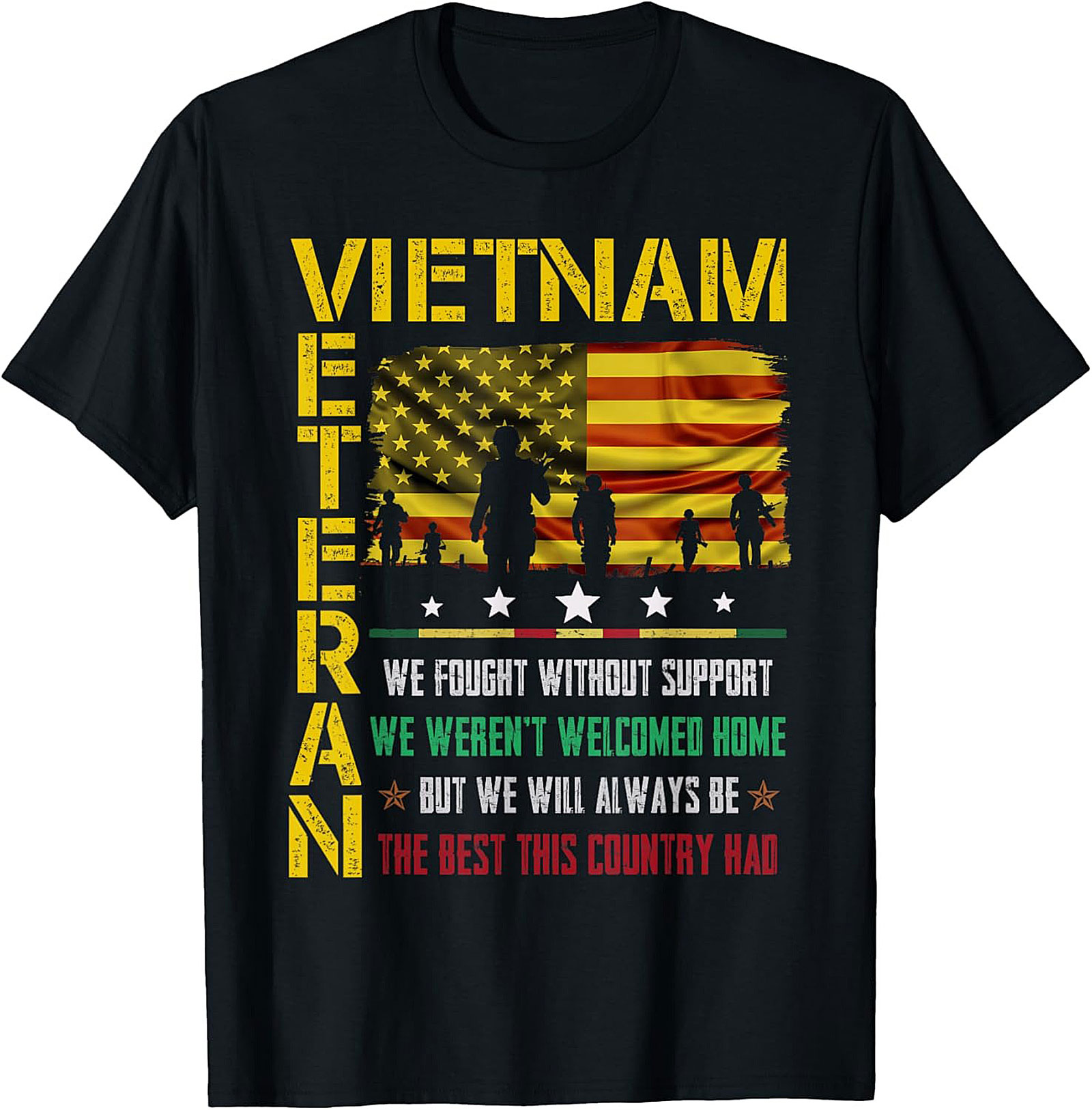 Proud Vietnam Veteran T-Shirt | Durable Graphic Tee