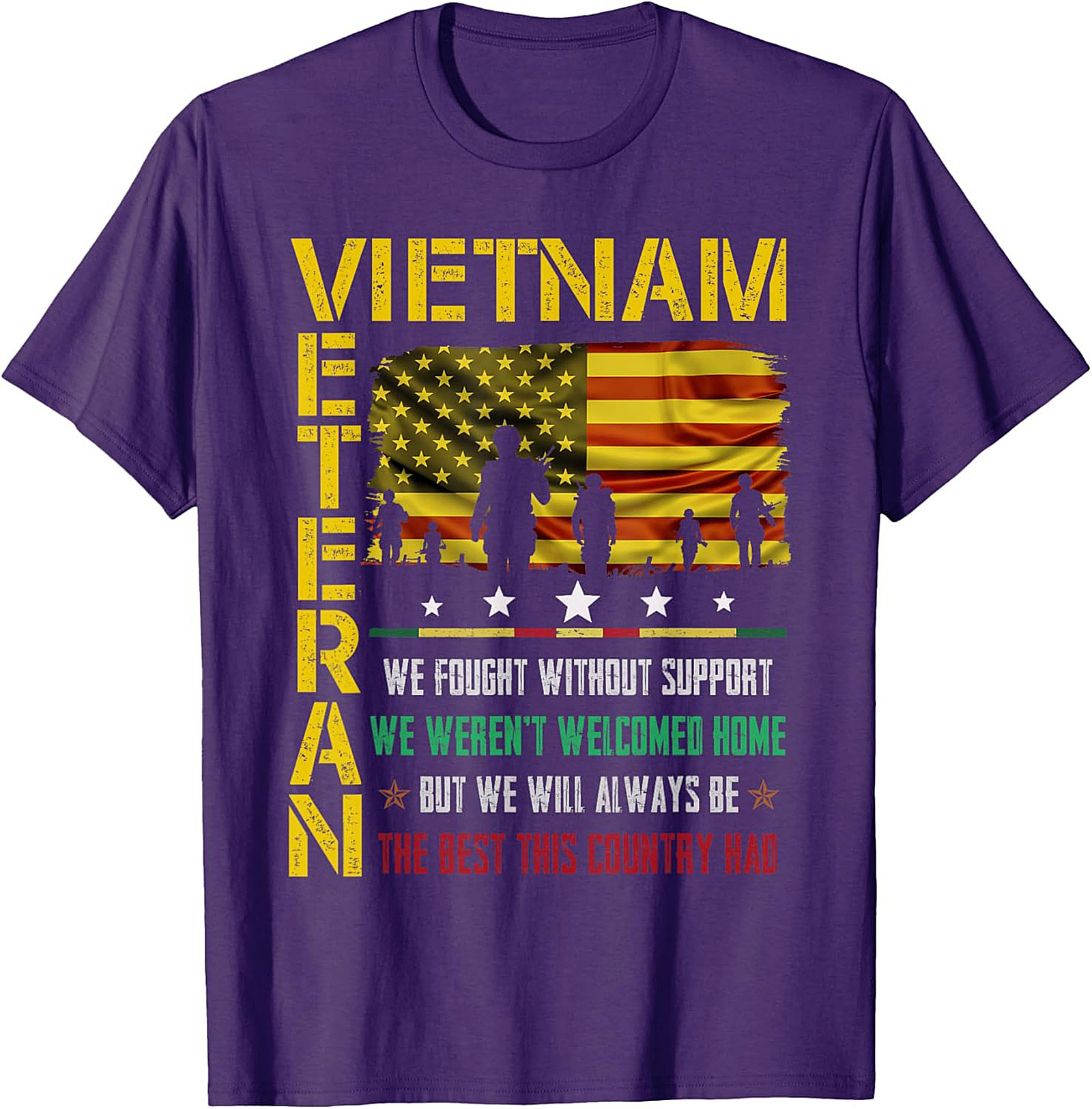 Proud Vietnam Veteran T-Shirt | Durable Graphic Tee