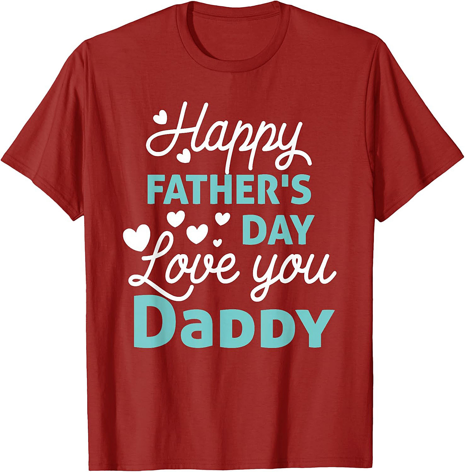 Happy Father's Day Graphic Tee Soft Cotton Dad Gift