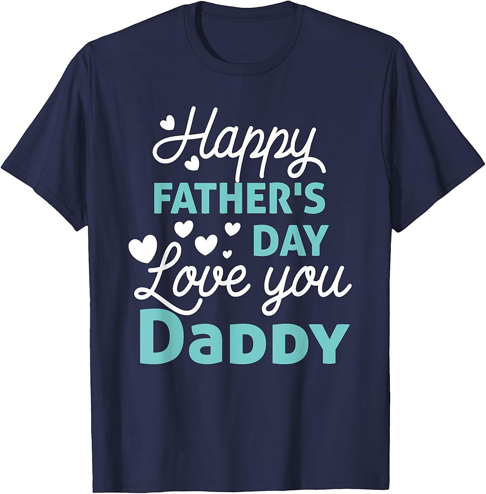 Happy Father's Day Graphic Tee Soft Cotton Dad Gift