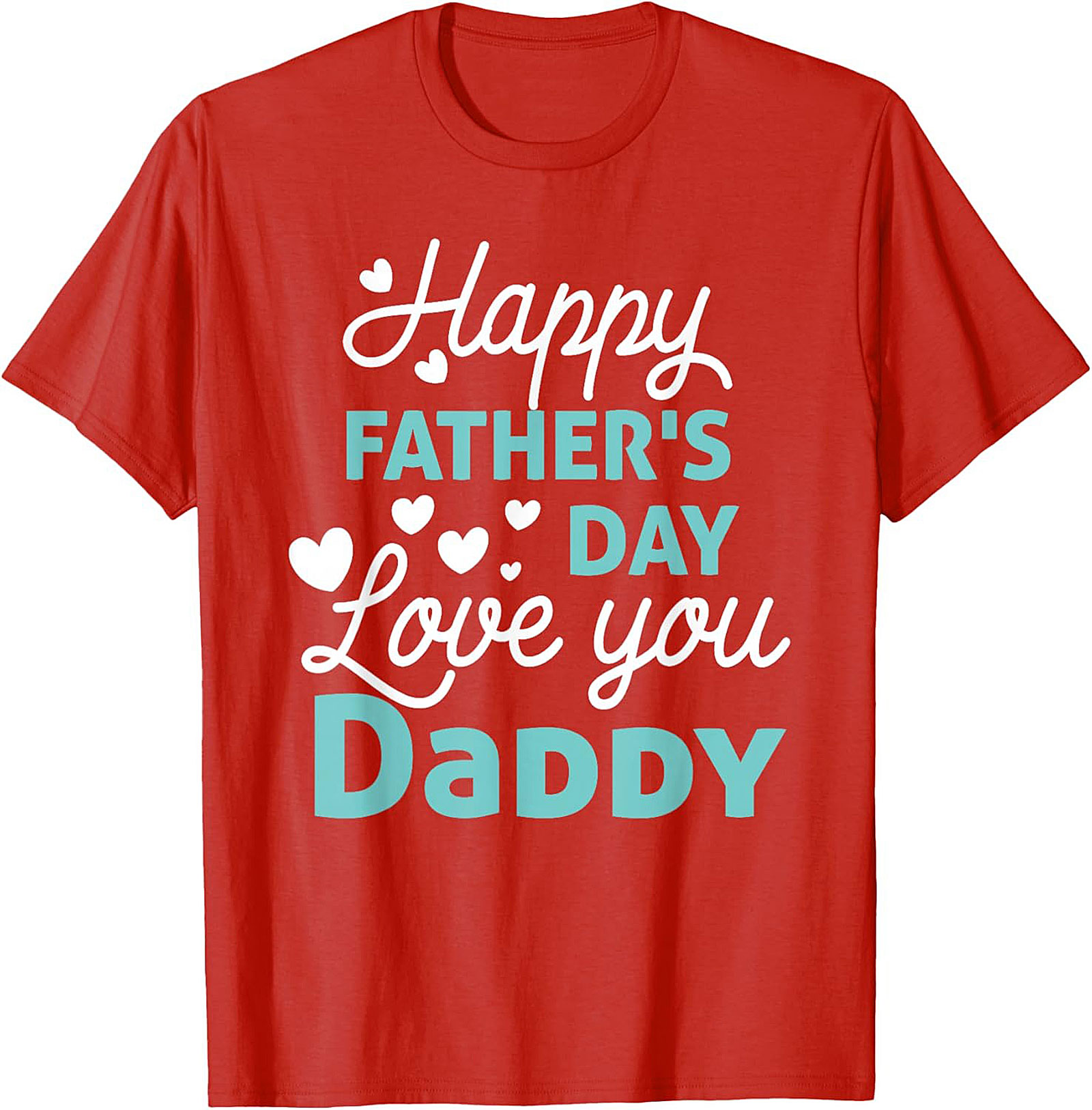 Happy Father's Day Graphic Tee Soft Cotton Dad Gift