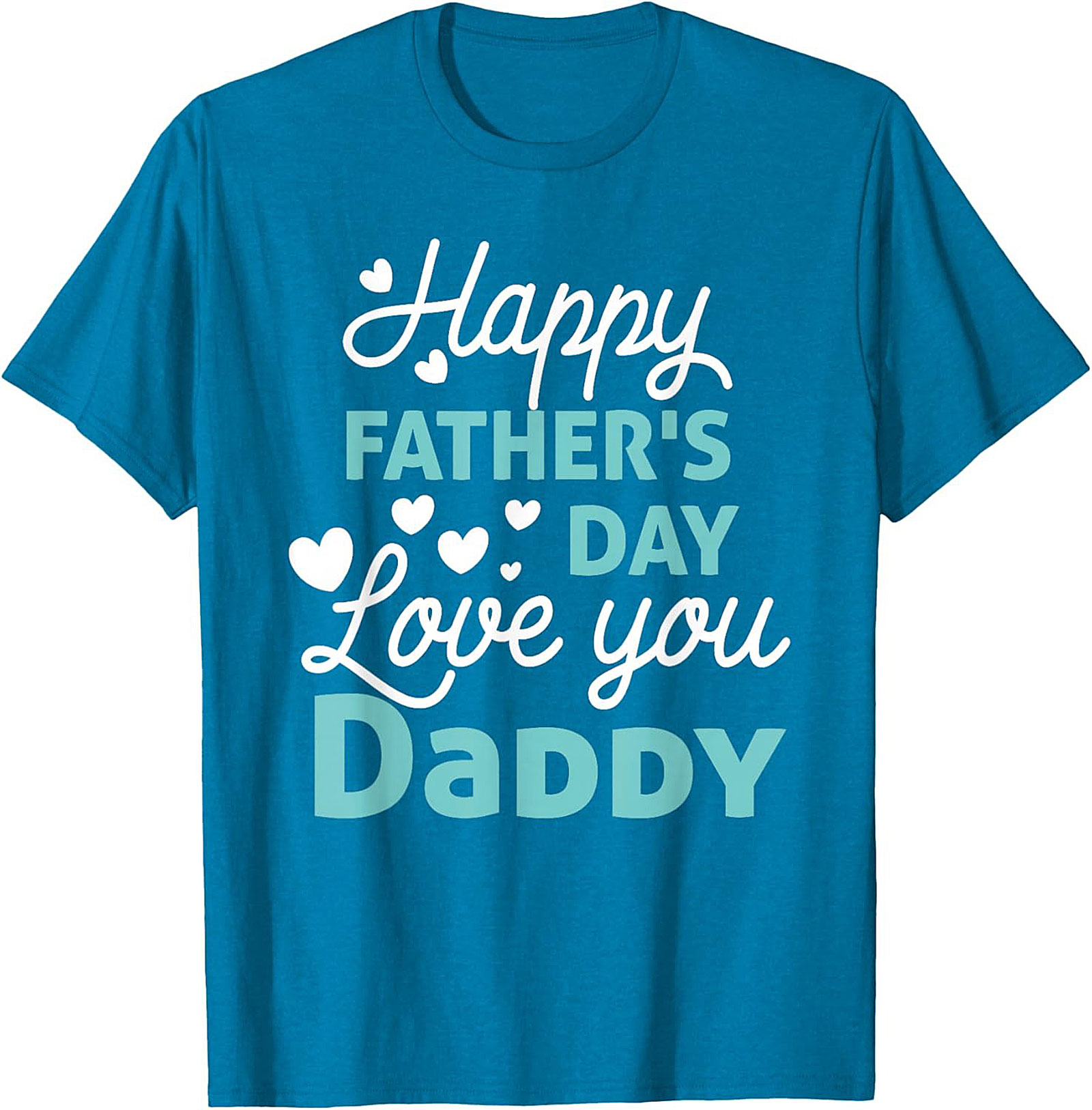 Happy Father's Day Graphic Tee Soft Cotton Dad Gift