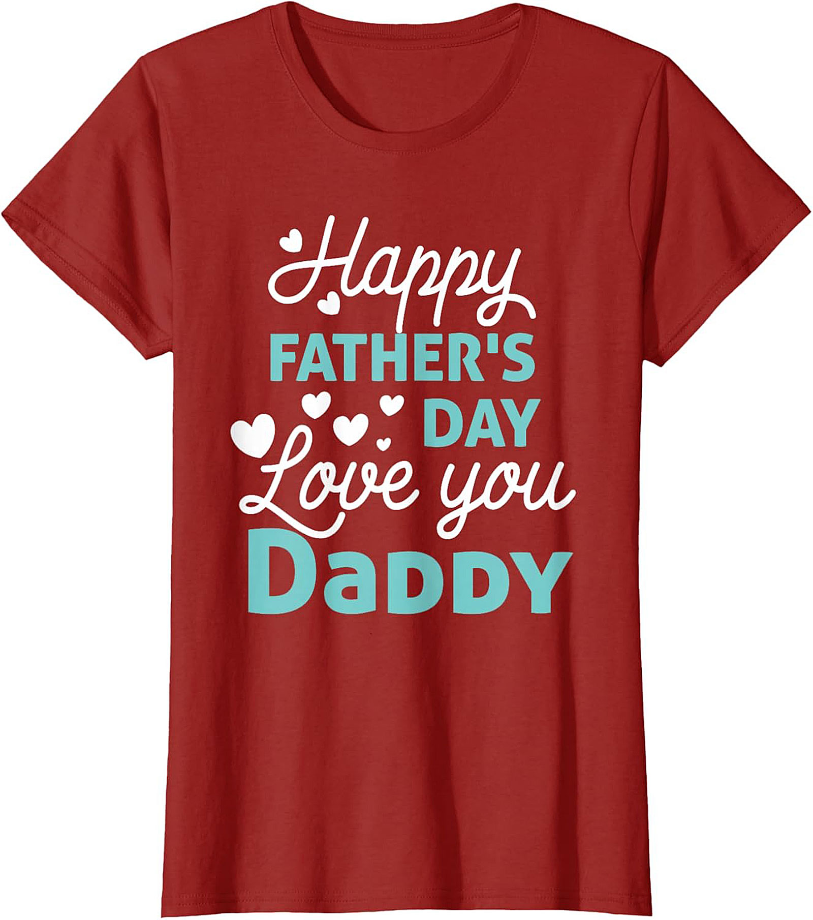 Happy Father's Day Graphic Tee Soft Cotton Dad Gift