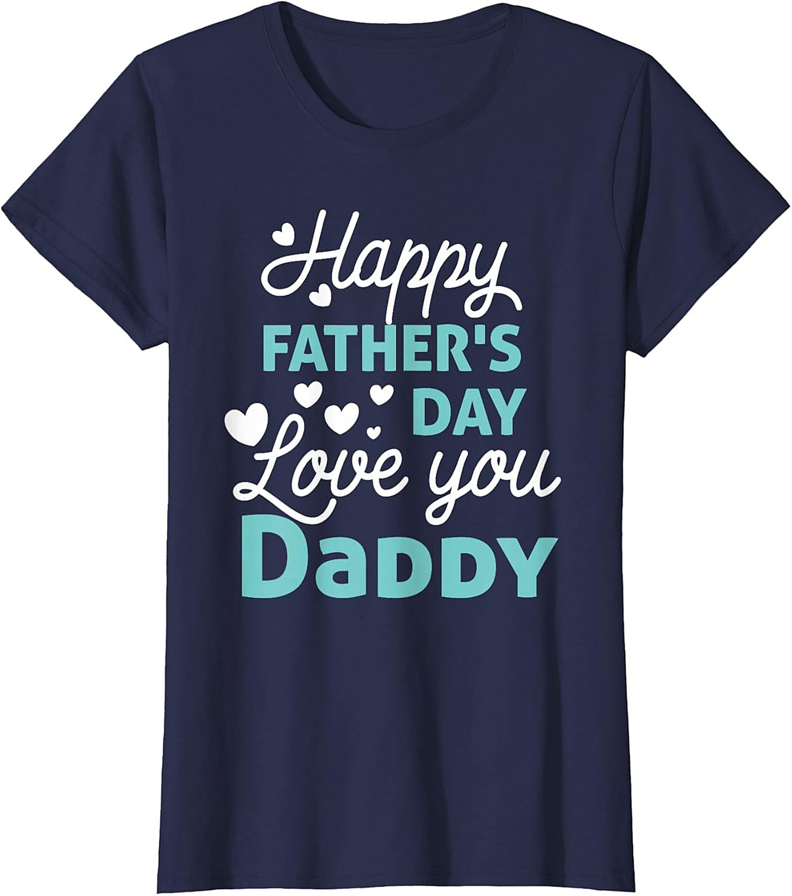 Happy Father's Day Graphic Tee Soft Cotton Dad Gift