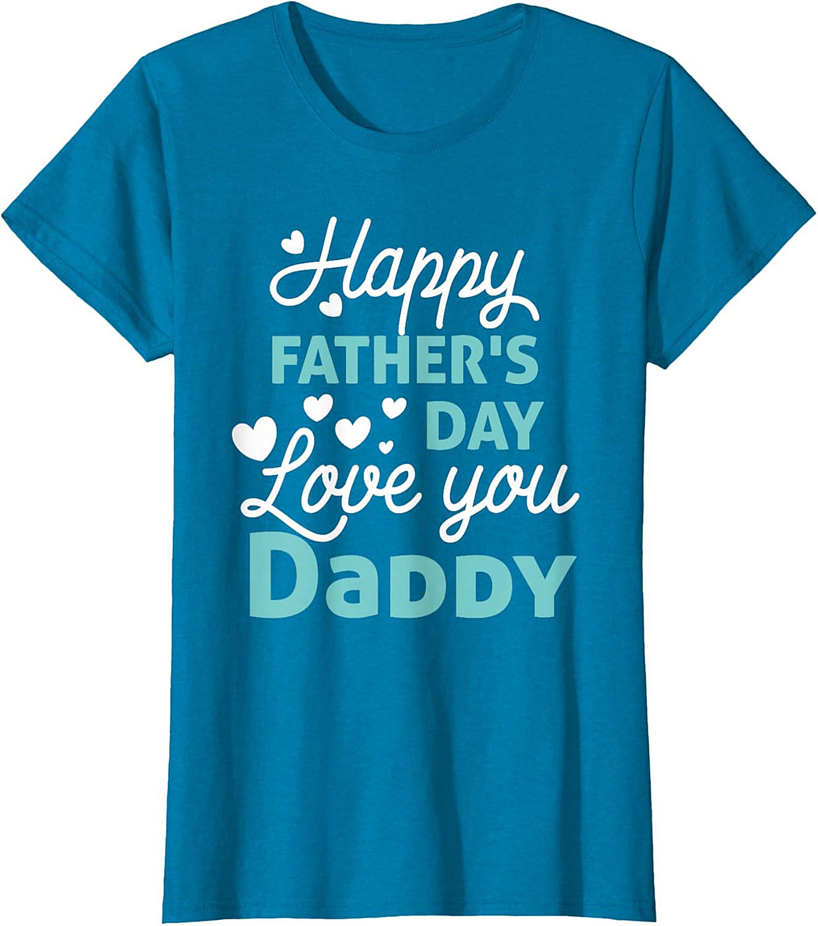 Happy Father's Day Graphic Tee Soft Cotton Dad Gift