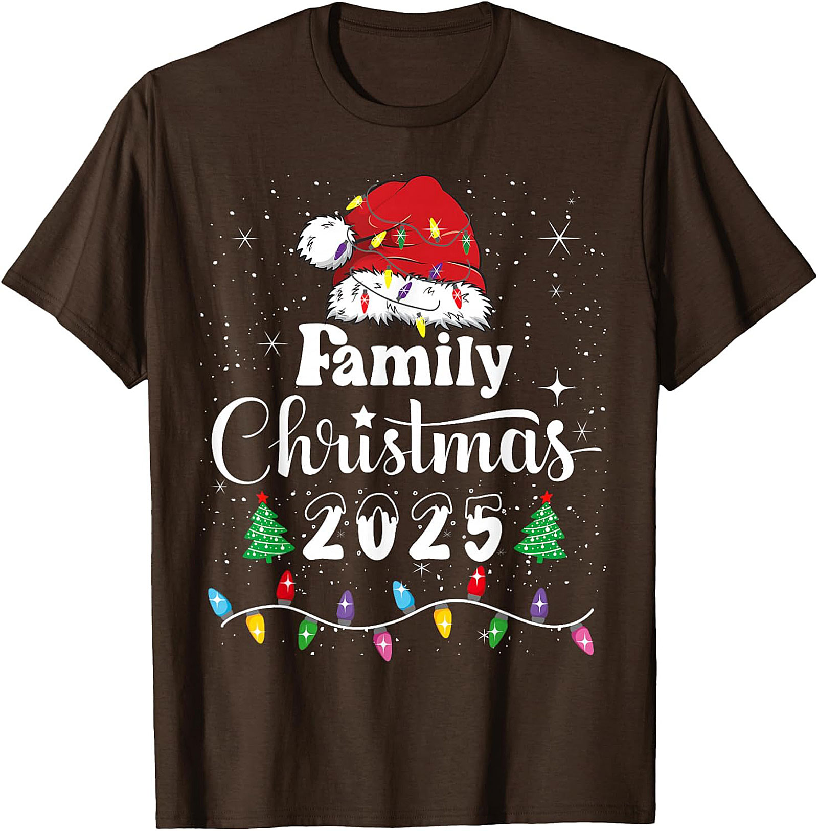 Family Christmas 2025 T-shirt Festive Matching Tee