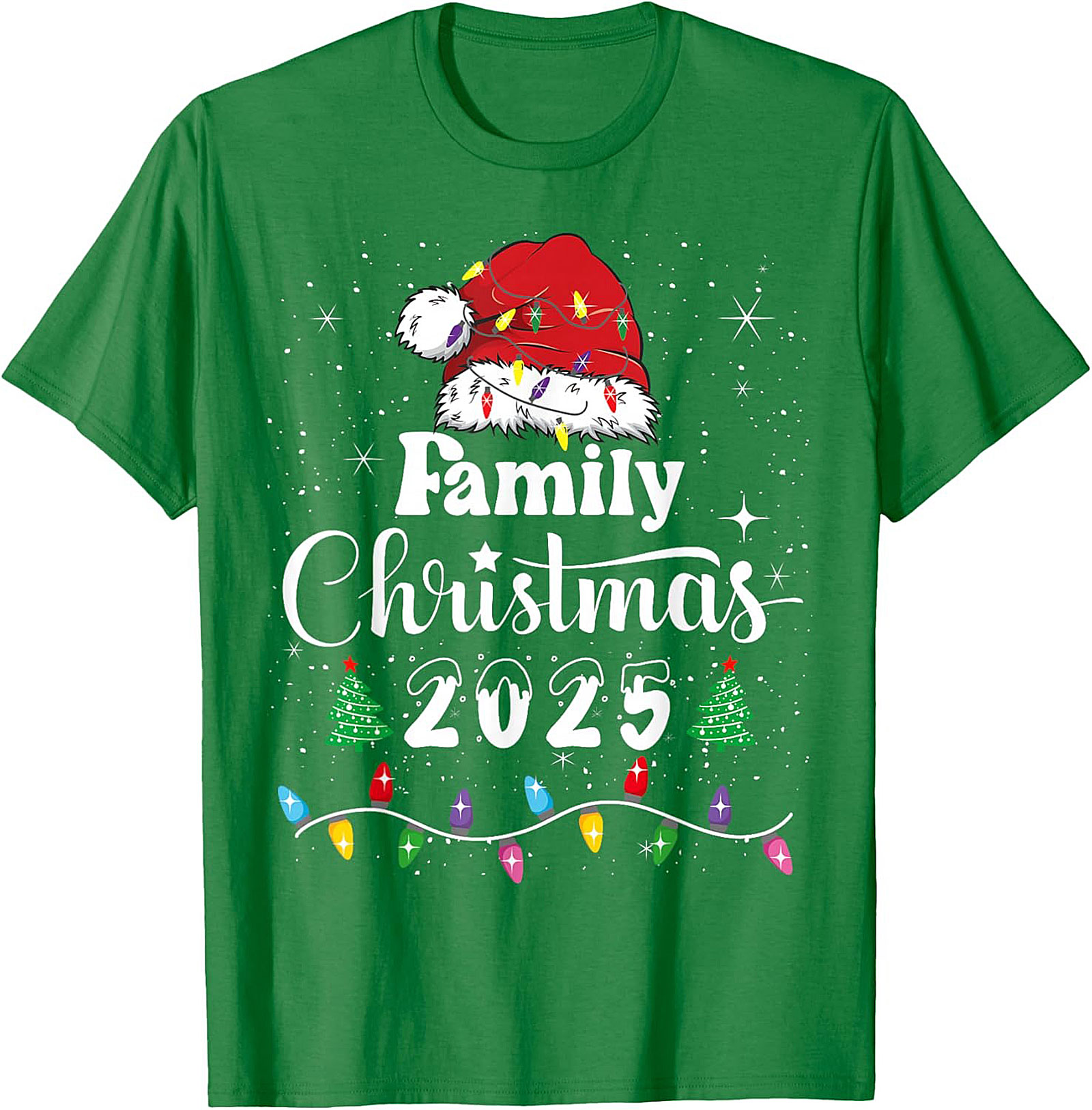 Family Christmas 2025 T-shirt Festive Matching Tee
