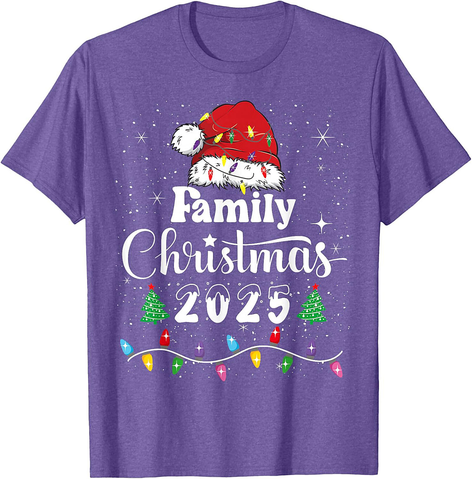 Family Christmas 2025 T-shirt Festive Matching Tee