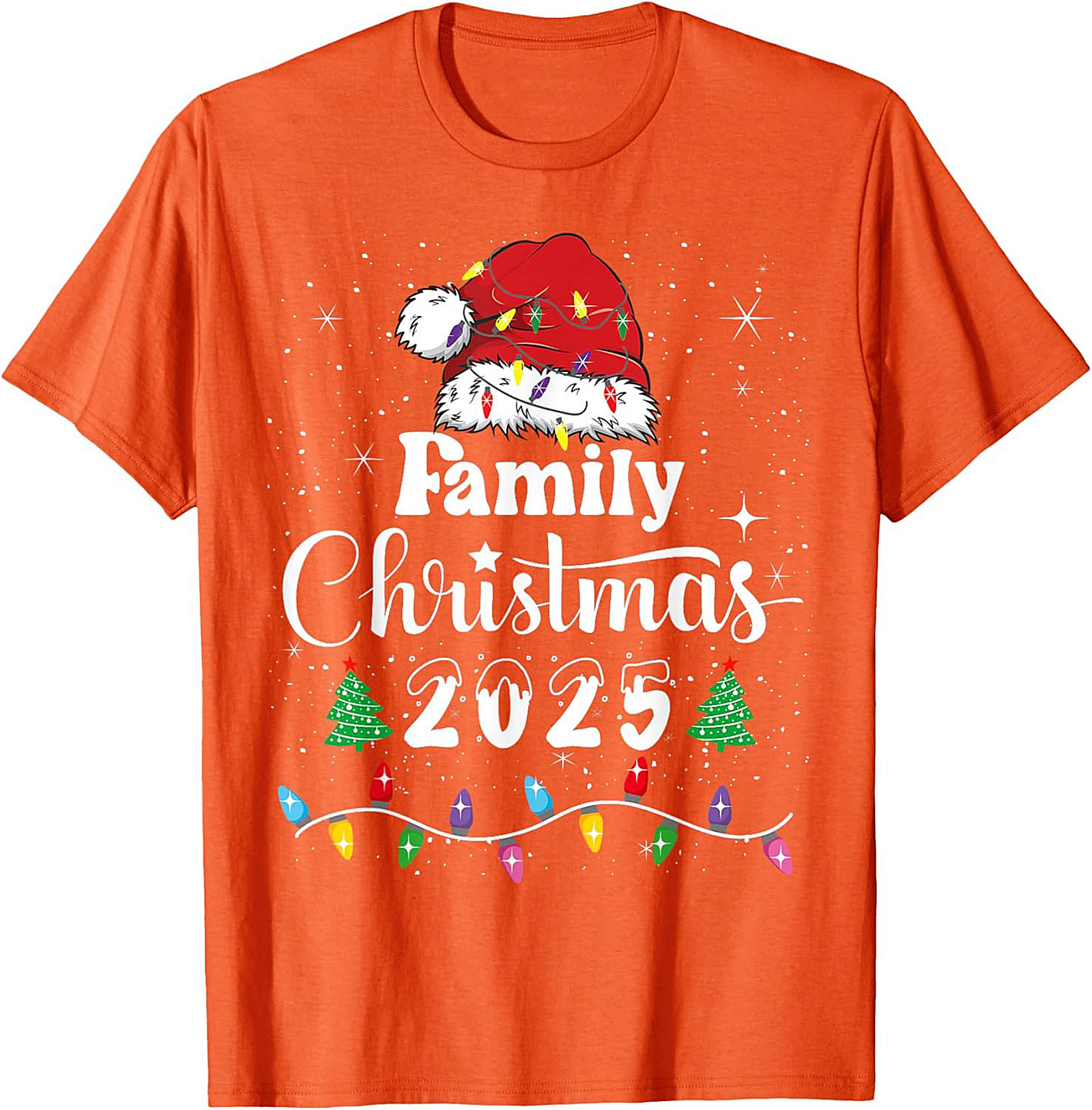 Family Christmas 2025 T-shirt Festive Matching Tee