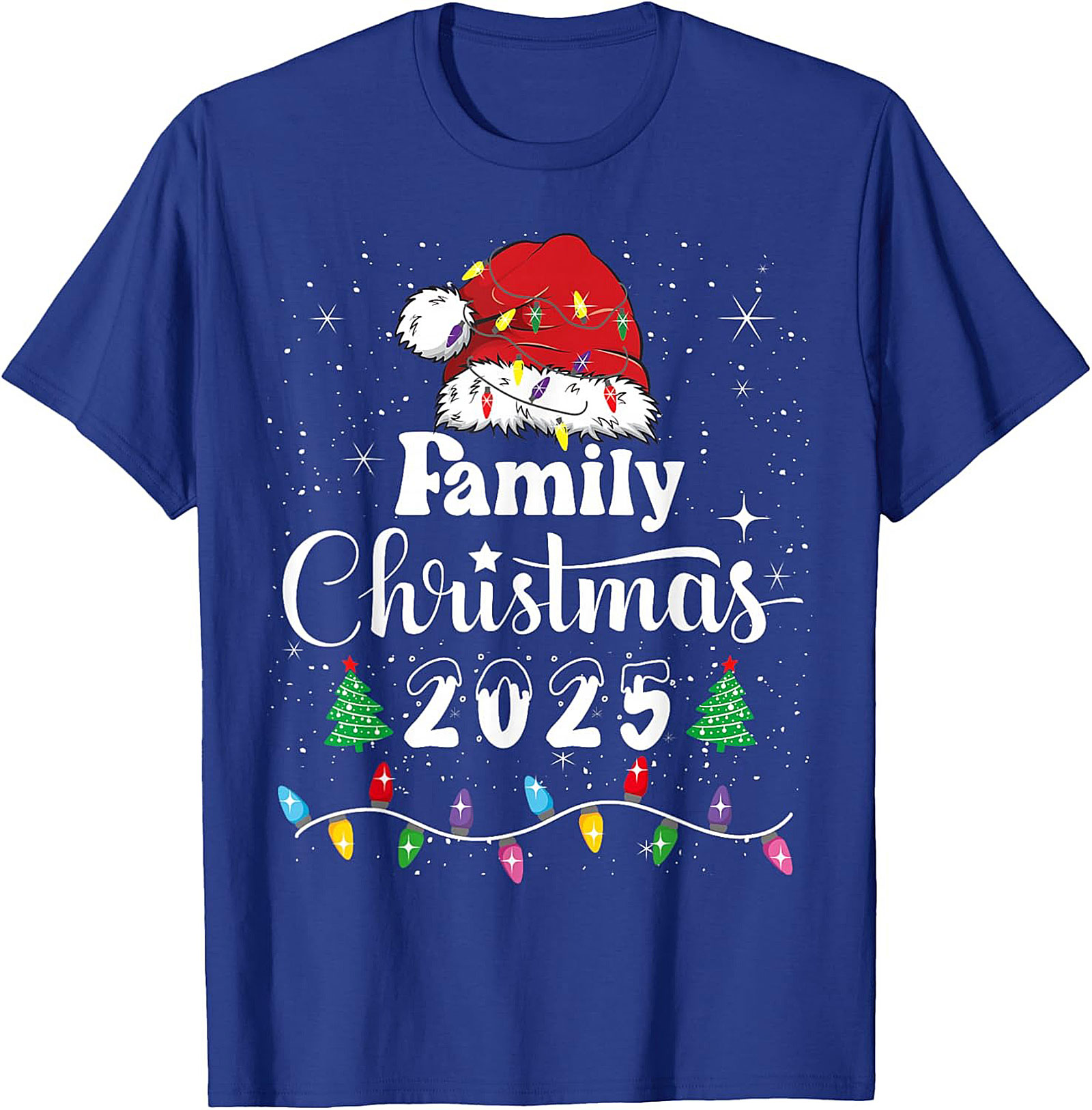 Family Christmas 2025 T-shirt Festive Matching Tee