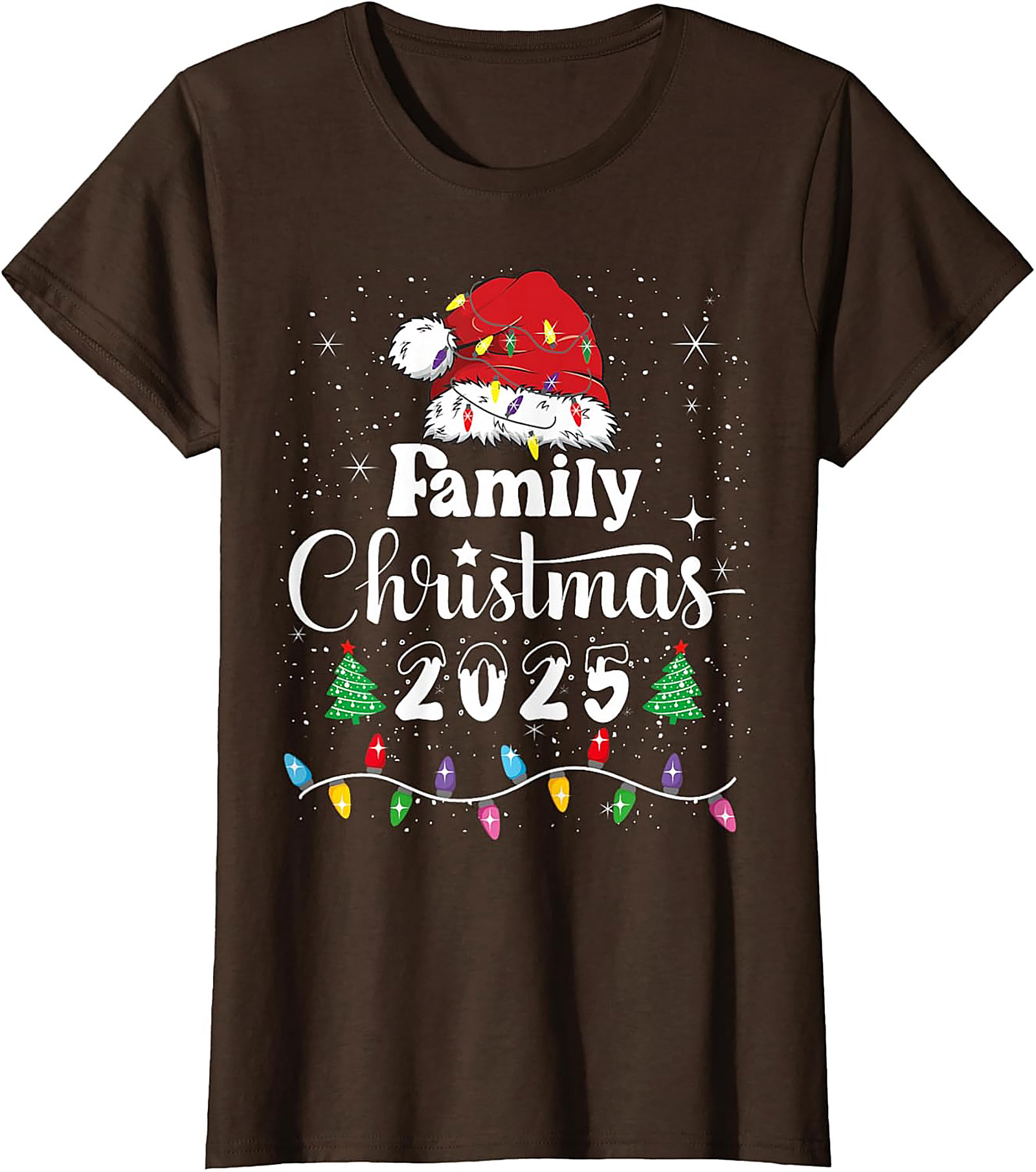 Family Christmas 2025 T-shirt Festive Matching Tee