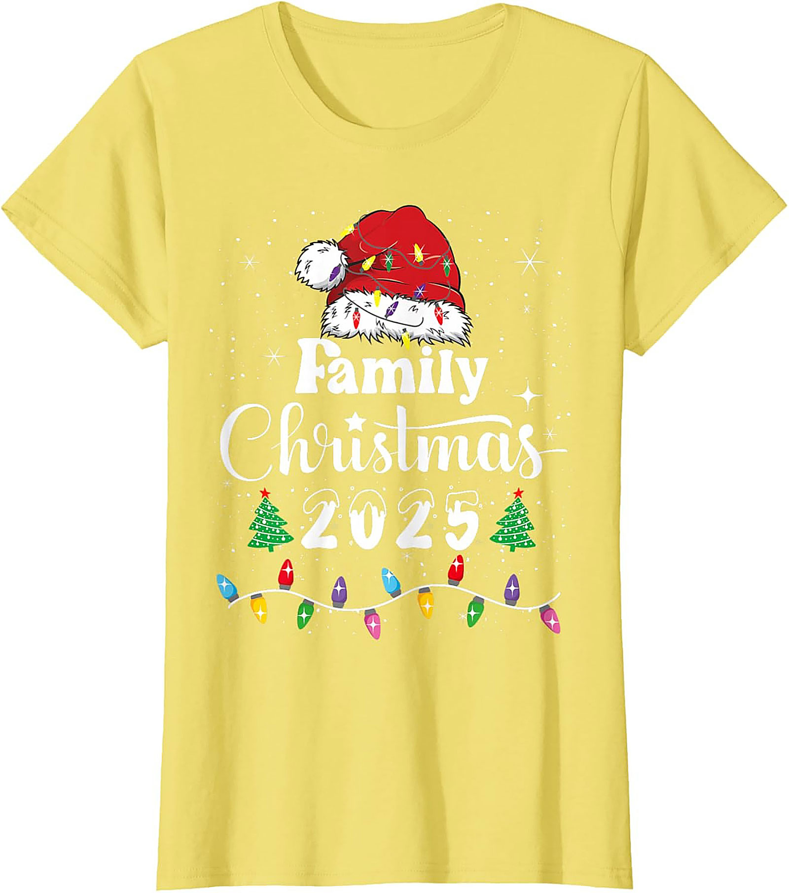 Family Christmas 2025 T-shirt Festive Matching Tee