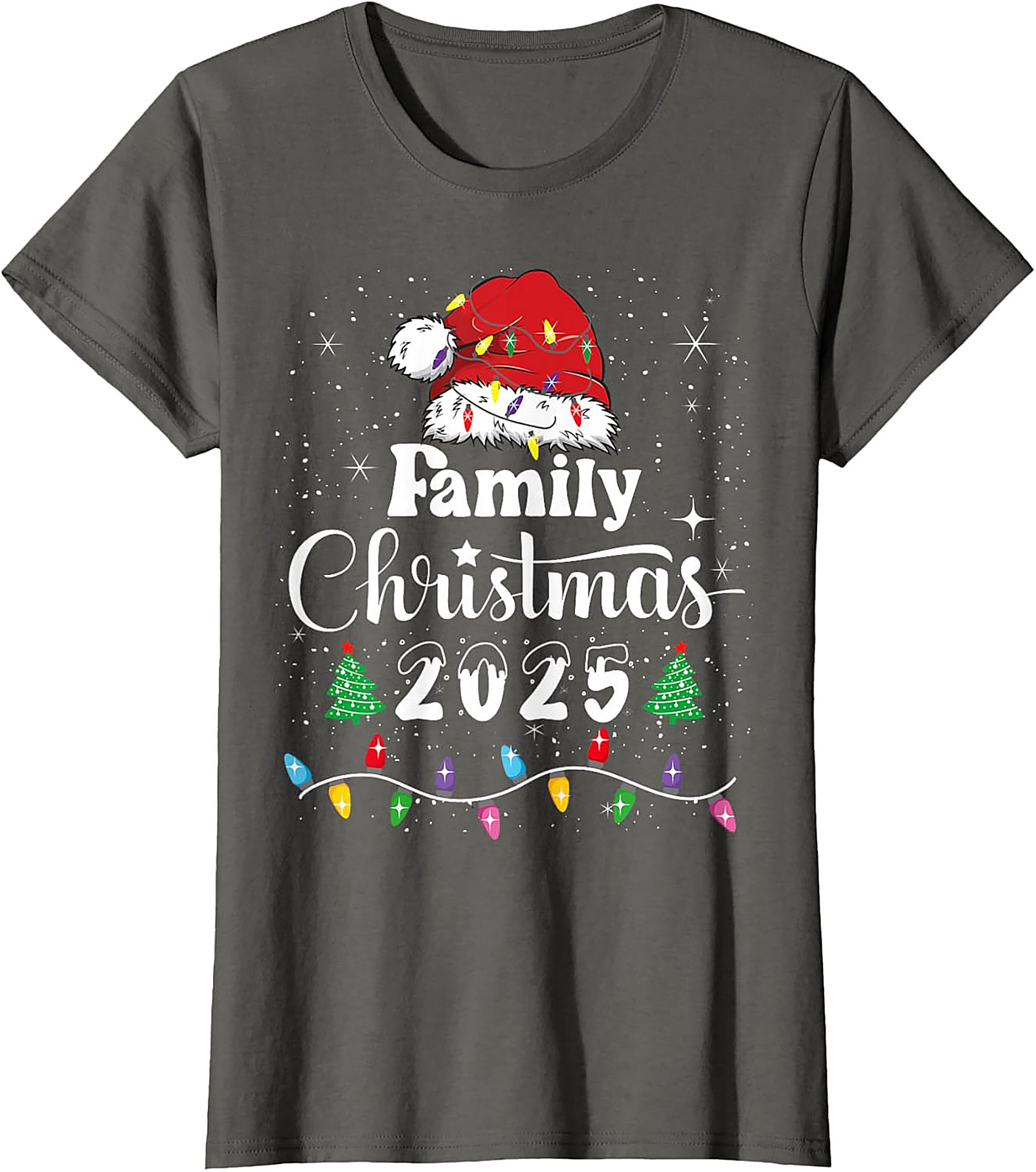 Family Christmas 2025 T-shirt Festive Matching Tee