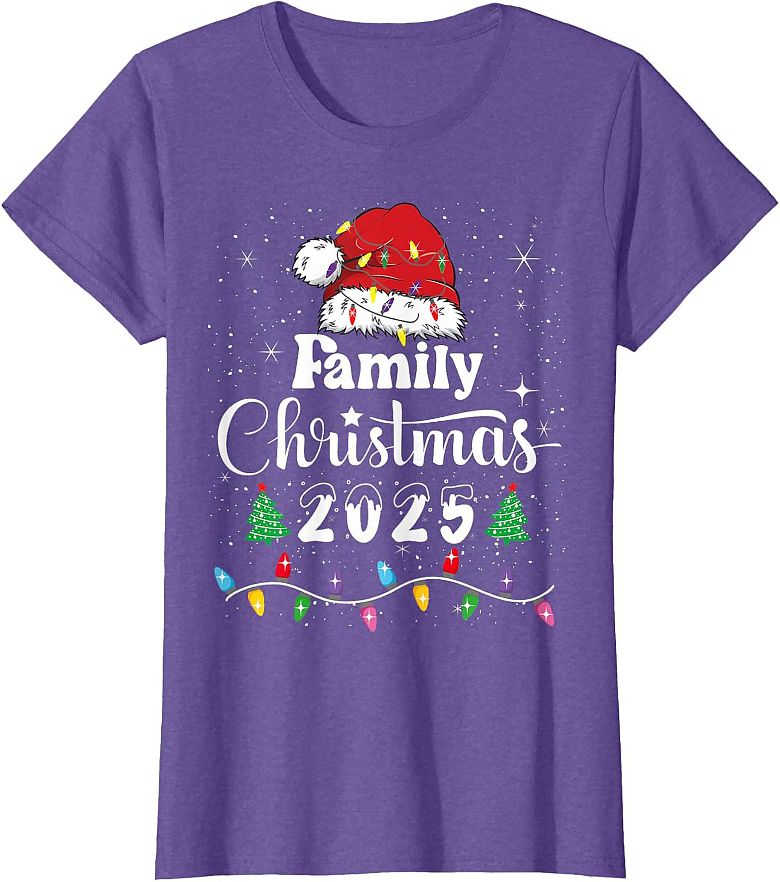 Family Christmas 2025 T-shirt Festive Matching Tee