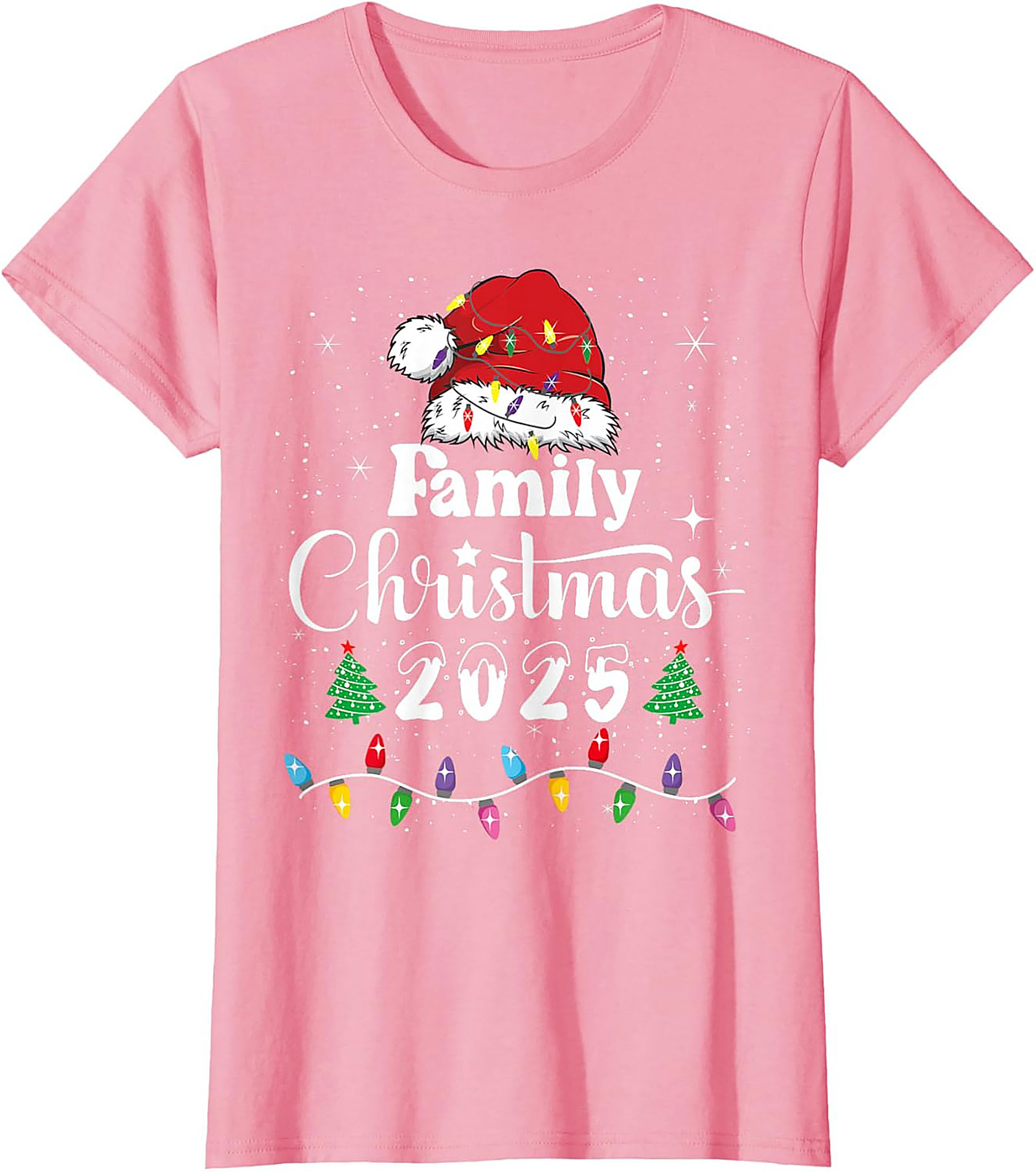 Family Christmas 2025 T-shirt Festive Matching Tee