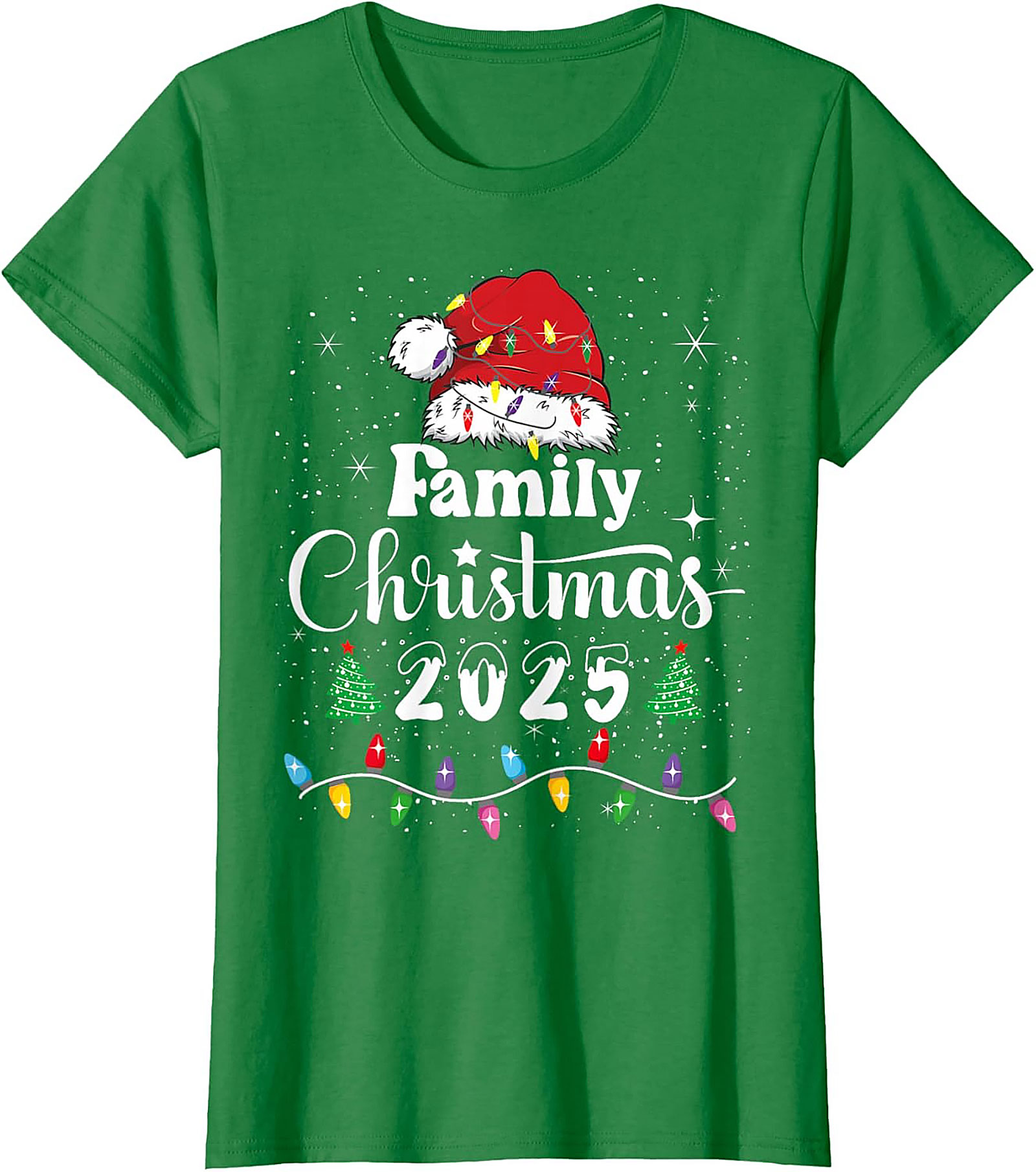 Family Christmas 2025 T-shirt Festive Matching Tee