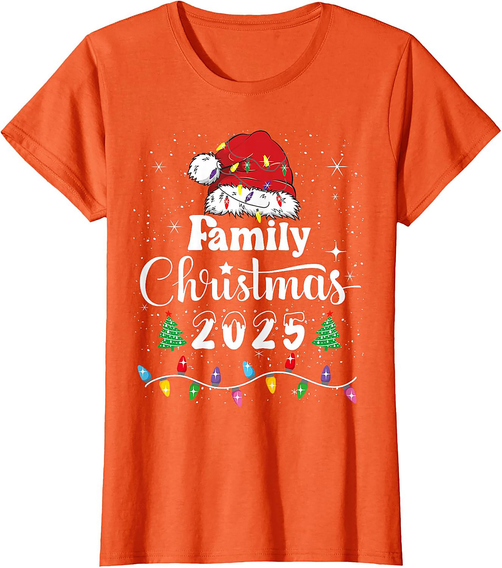 Family Christmas 2025 T-shirt Festive Matching Tee