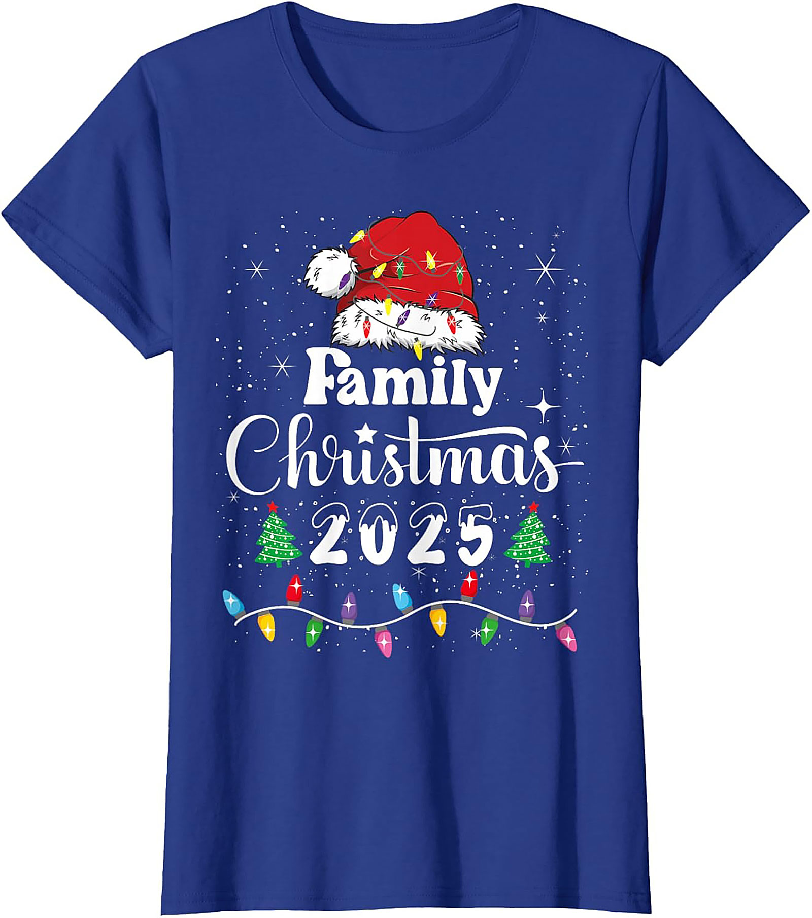 Family Christmas 2025 T-shirt Festive Matching Tee