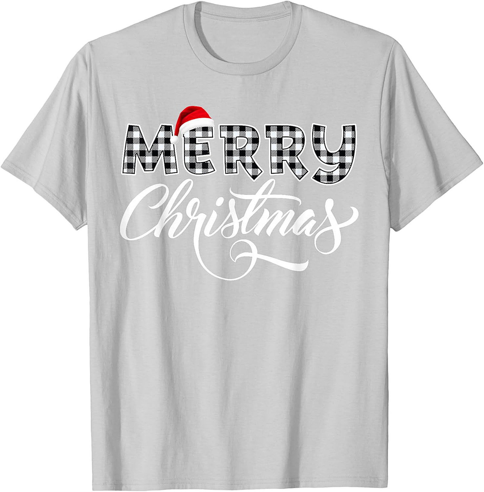 Cozy Buffalo Plaid Christmas T-shirt Holiday Graphic Tee