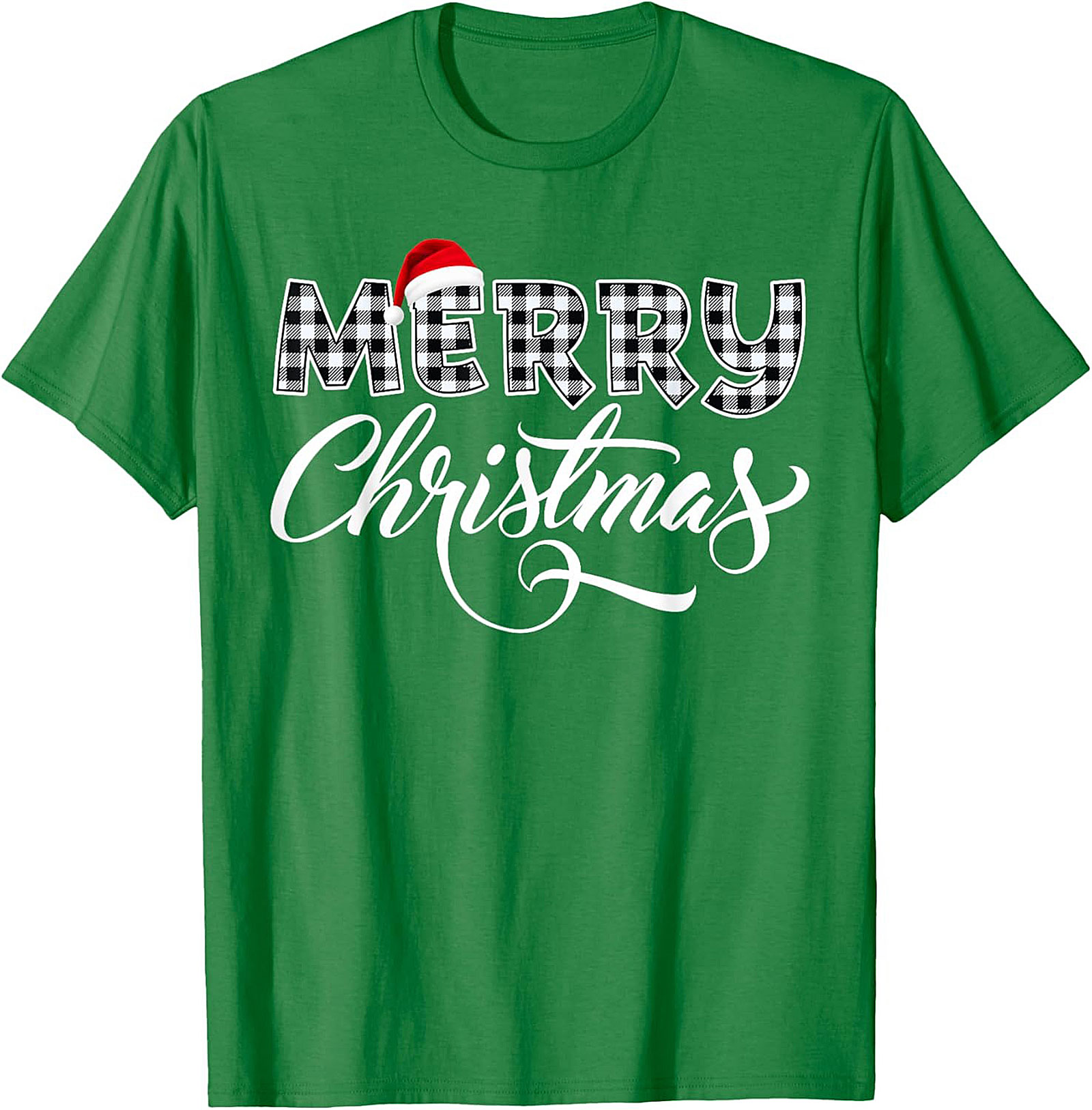 Cozy Buffalo Plaid Christmas T-shirt Holiday Graphic Tee