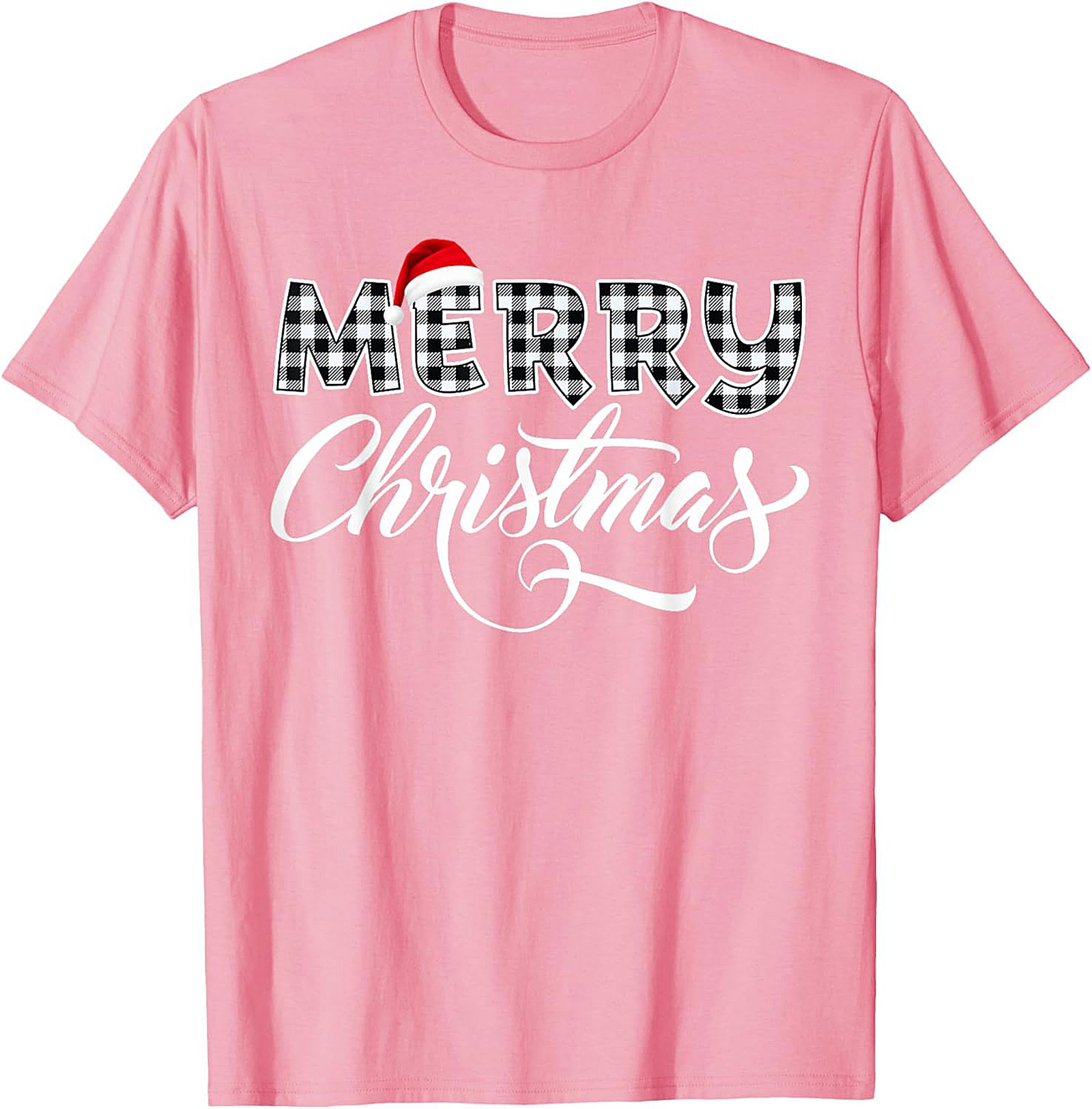 Cozy Buffalo Plaid Christmas T-shirt Holiday Graphic Tee