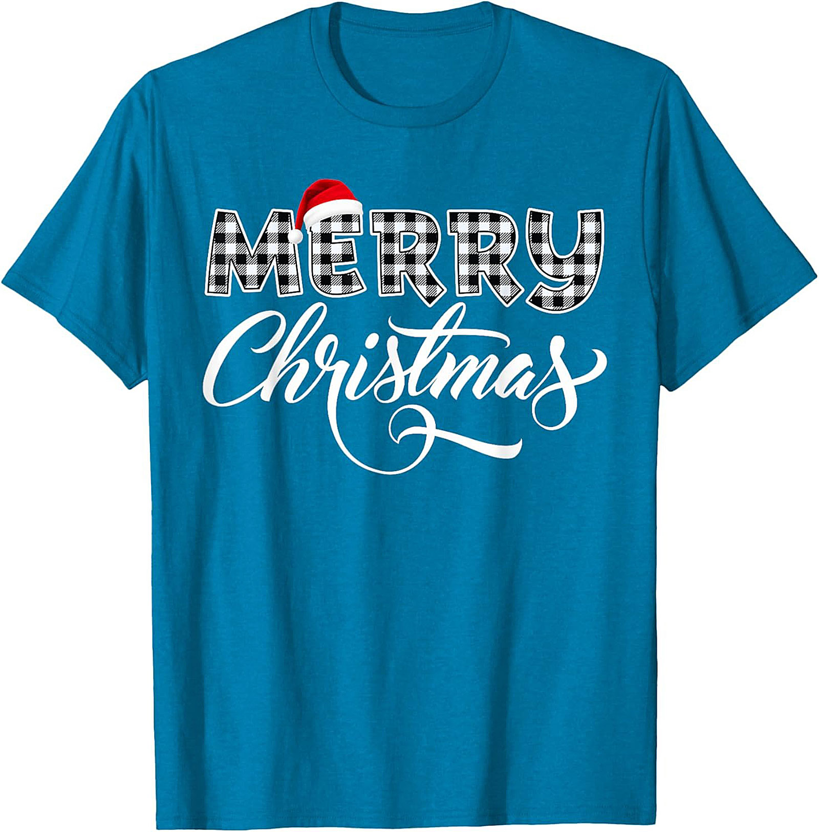 Cozy Buffalo Plaid Christmas T-shirt Holiday Graphic Tee