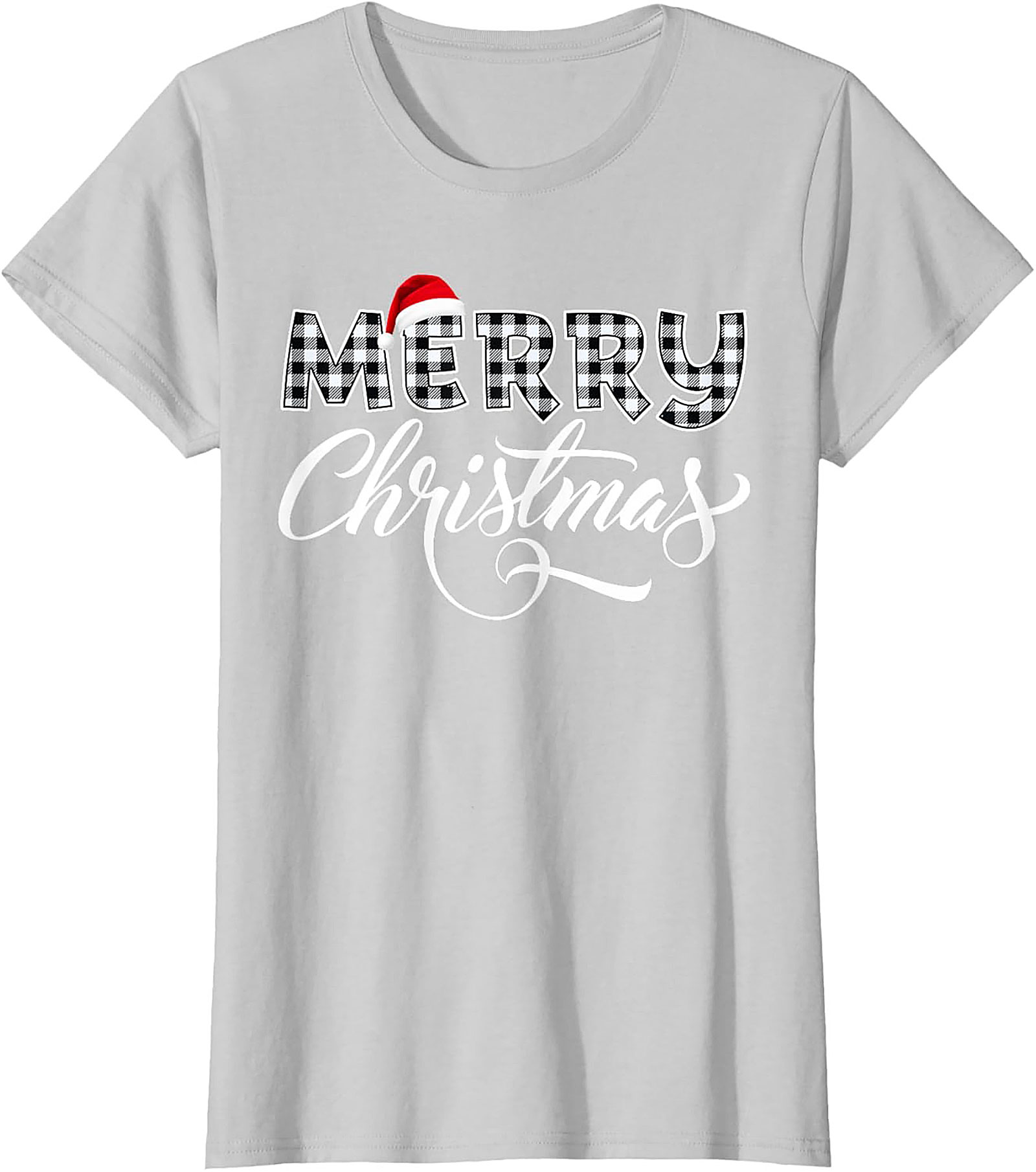 Cozy Buffalo Plaid Christmas T-shirt Holiday Graphic Tee