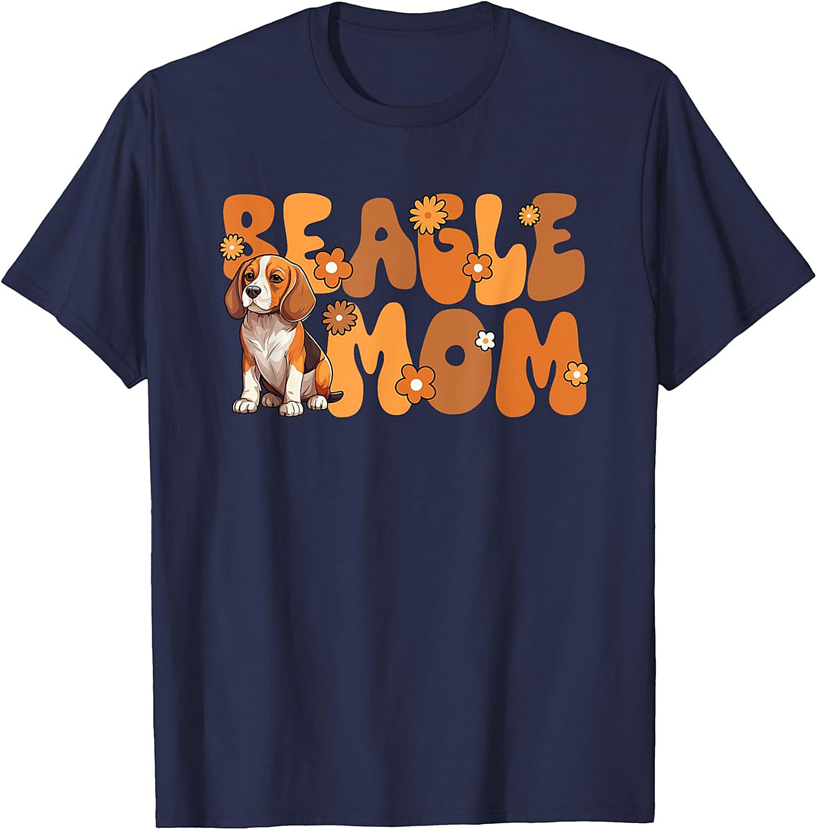 Retro Beagle Mom T-Shirt | Vintage Dog Lover Graphic Tee