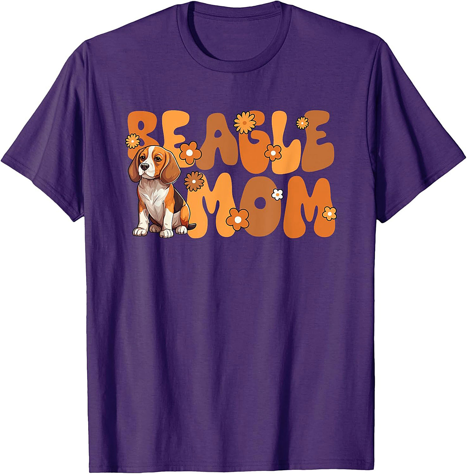 Retro Beagle Mom T-Shirt | Vintage Dog Lover Graphic Tee