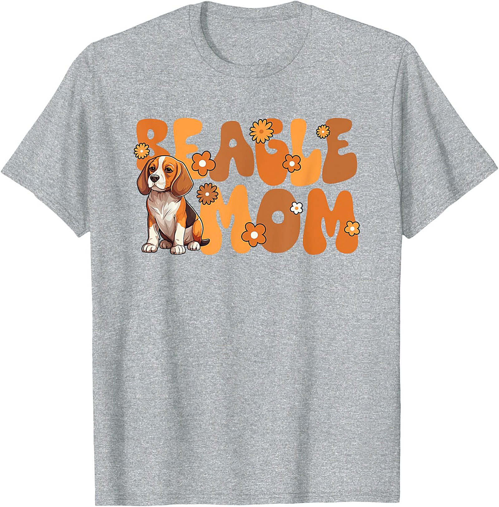 Retro Beagle Mom T-Shirt | Vintage Dog Lover Graphic Tee