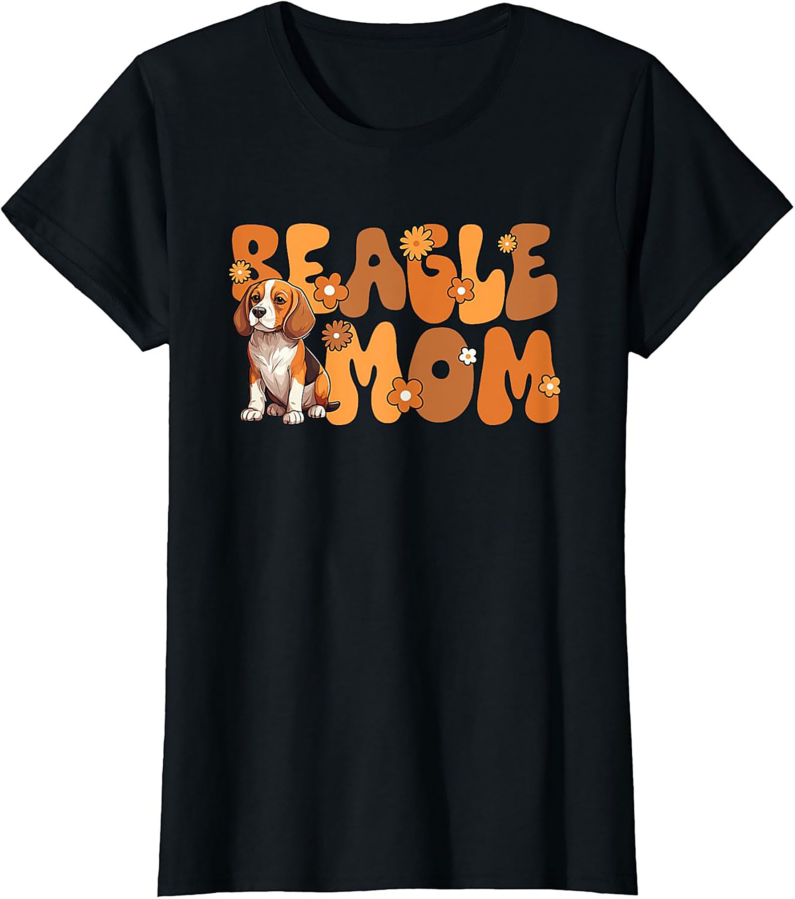 Retro Beagle Mom T-Shirt | Vintage Dog Lover Graphic Tee