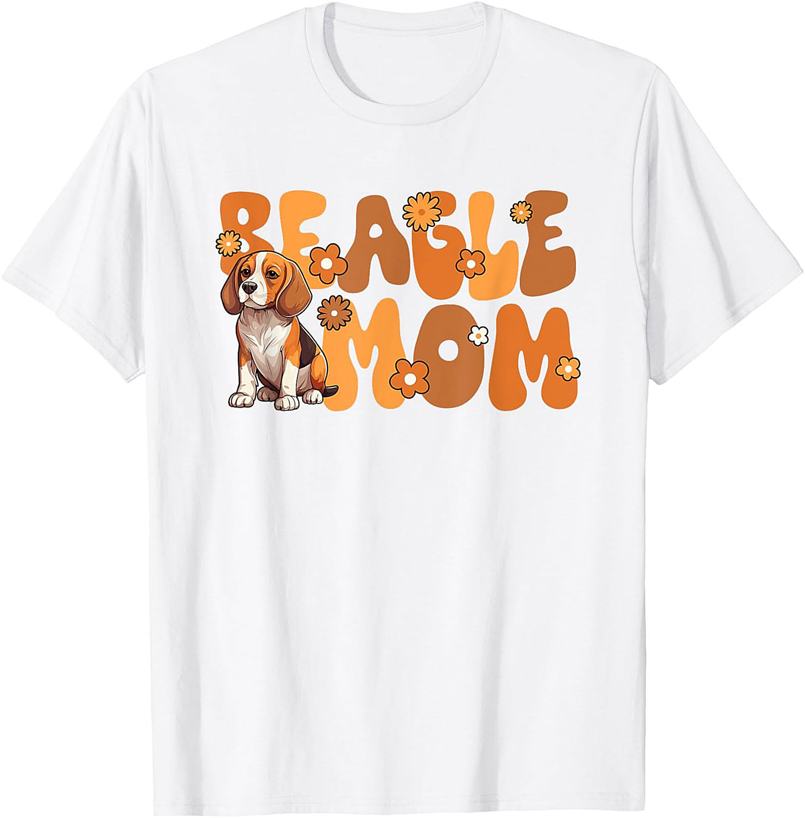 Retro Beagle Mom T-Shirt | Vintage Dog Lover Graphic Tee