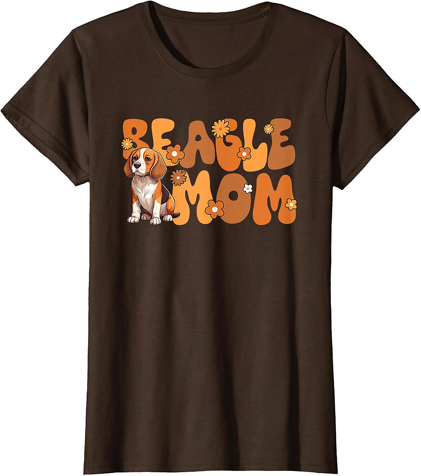 Retro Beagle Mom T-Shirt | Vintage Dog Lover Graphic Tee
