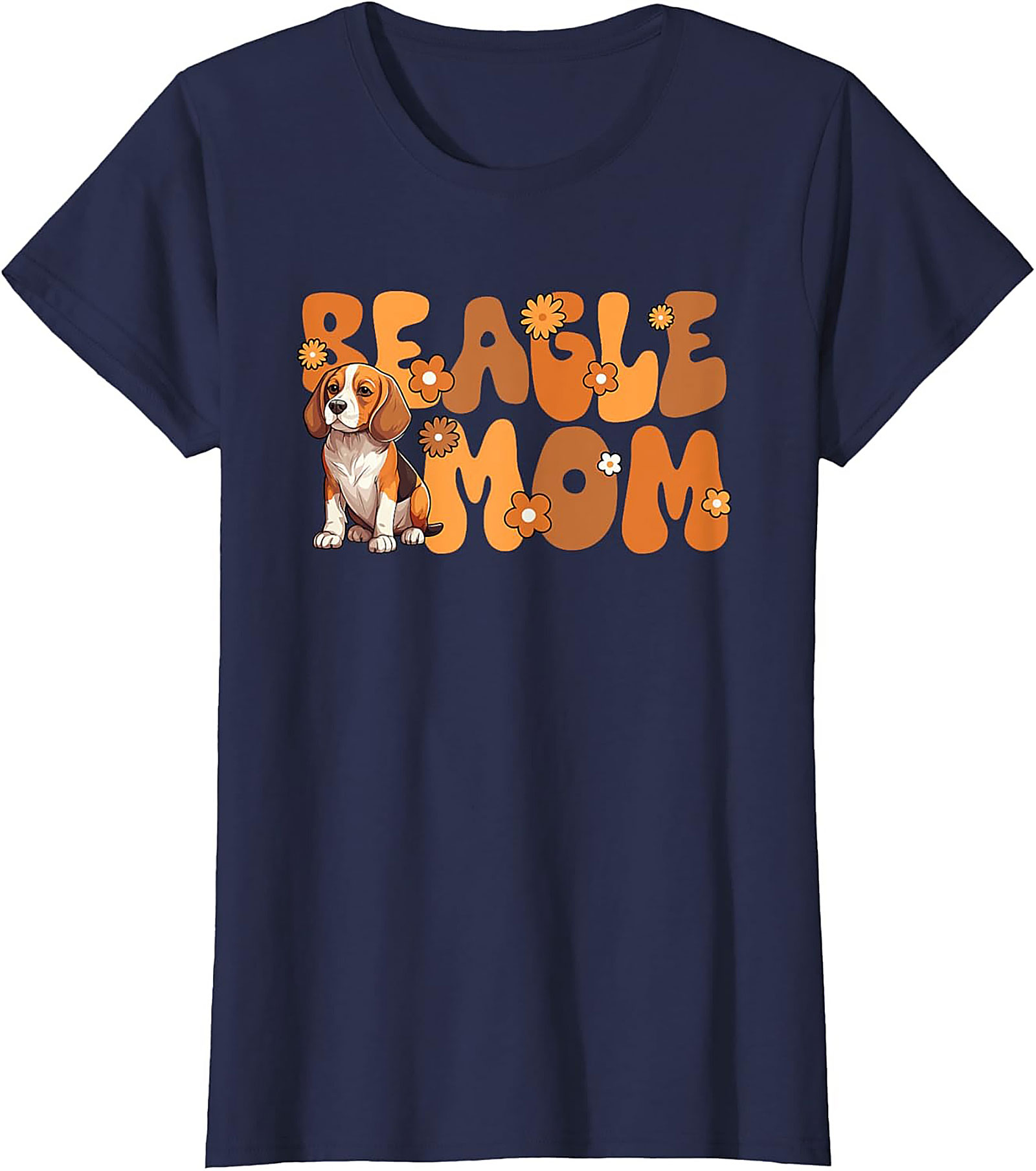 Retro Beagle Mom T-Shirt | Vintage Dog Lover Graphic Tee