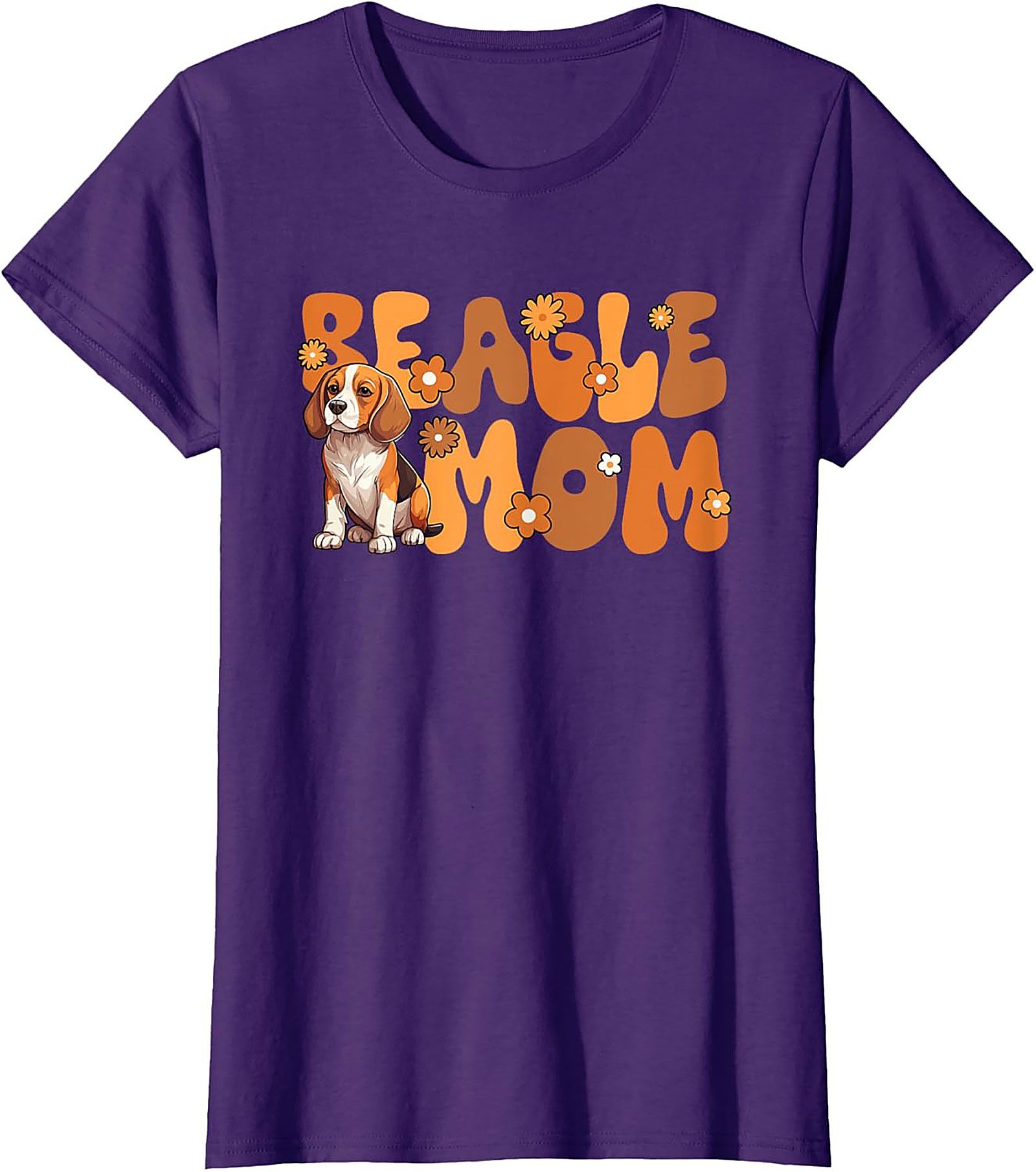 Retro Beagle Mom T-Shirt | Vintage Dog Lover Graphic Tee