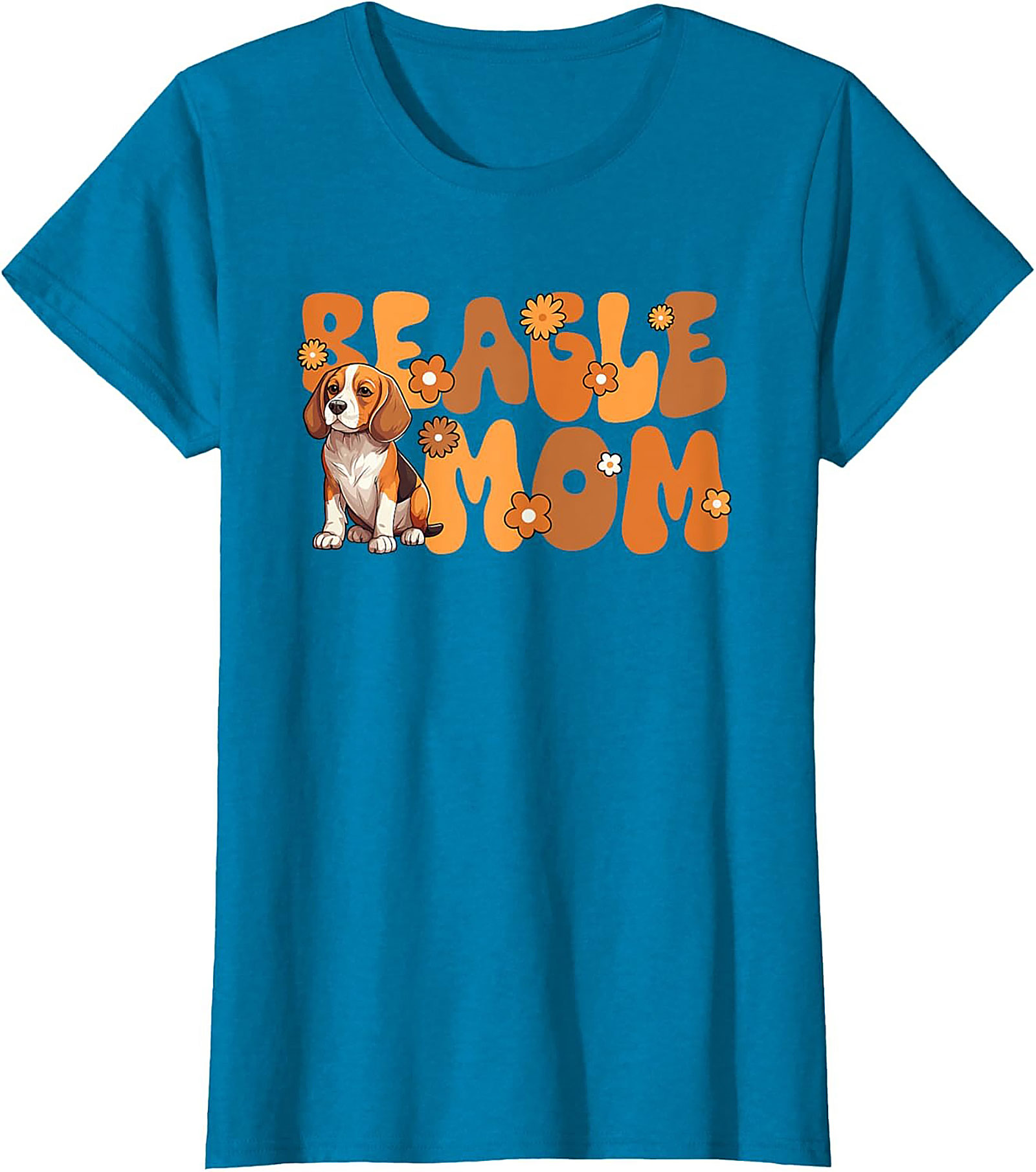 Retro Beagle Mom T-Shirt | Vintage Dog Lover Graphic Tee